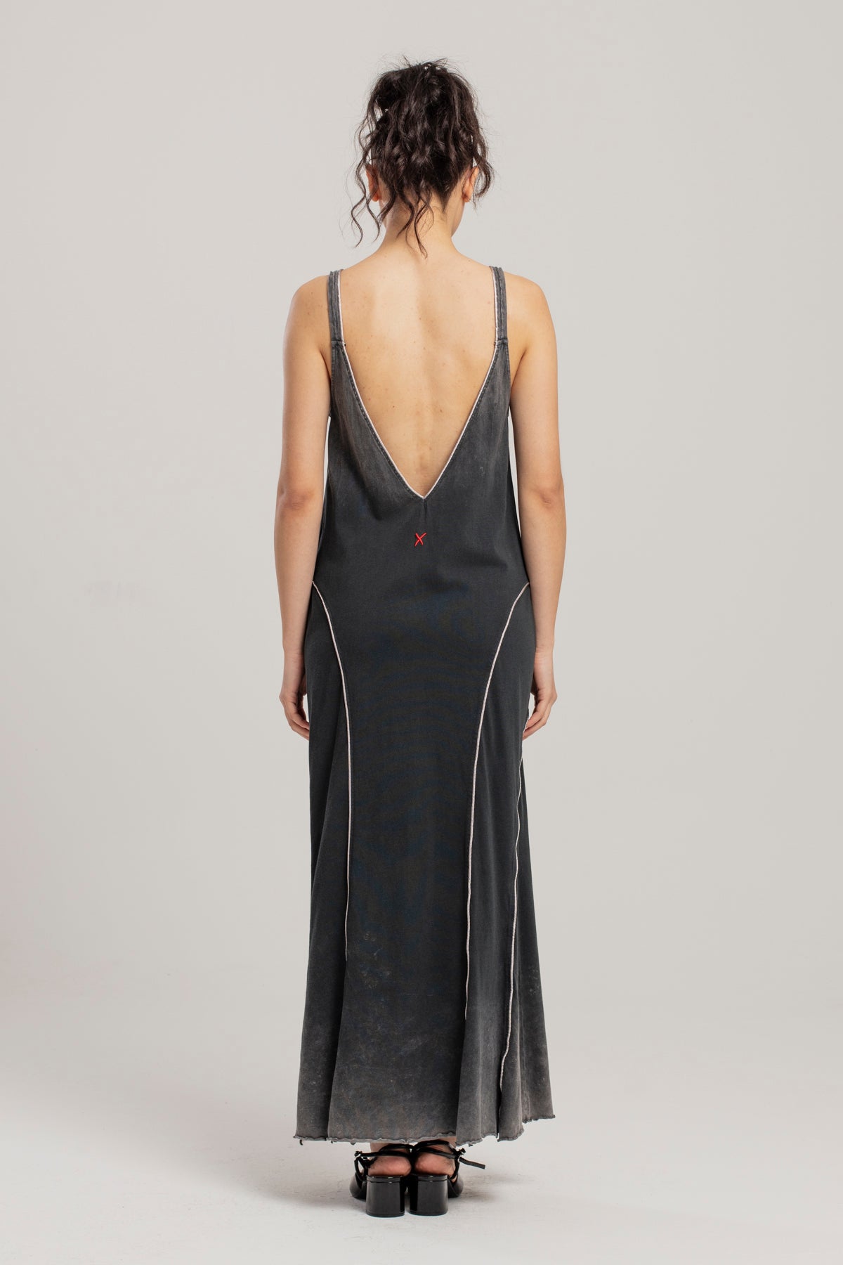 Free Heaven Acid Wash Long Dress