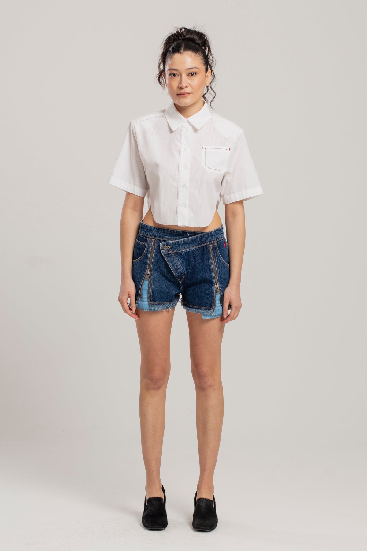 Free Heaven Fermuar Detaylı Şort