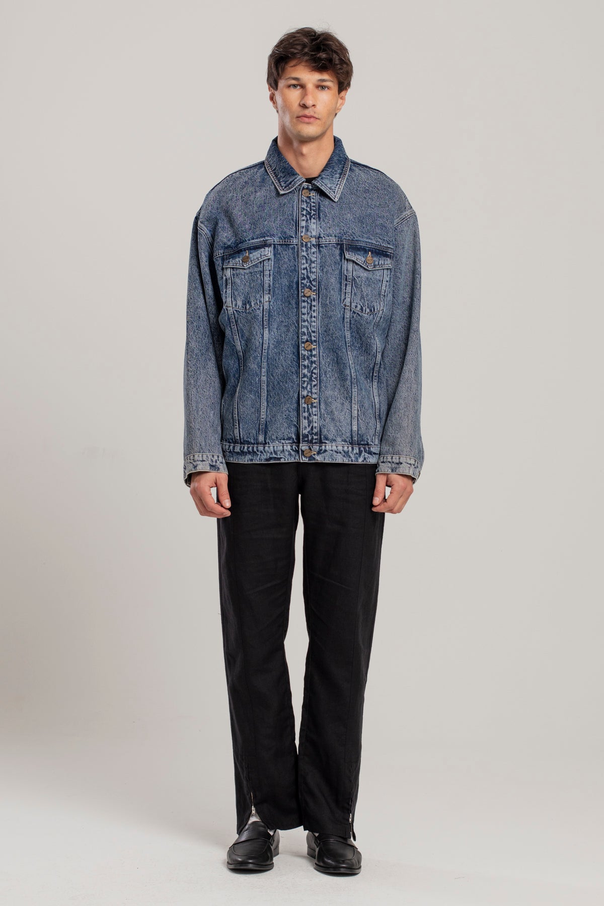 Free Heaven Yıkama Efektli Denim Ceket