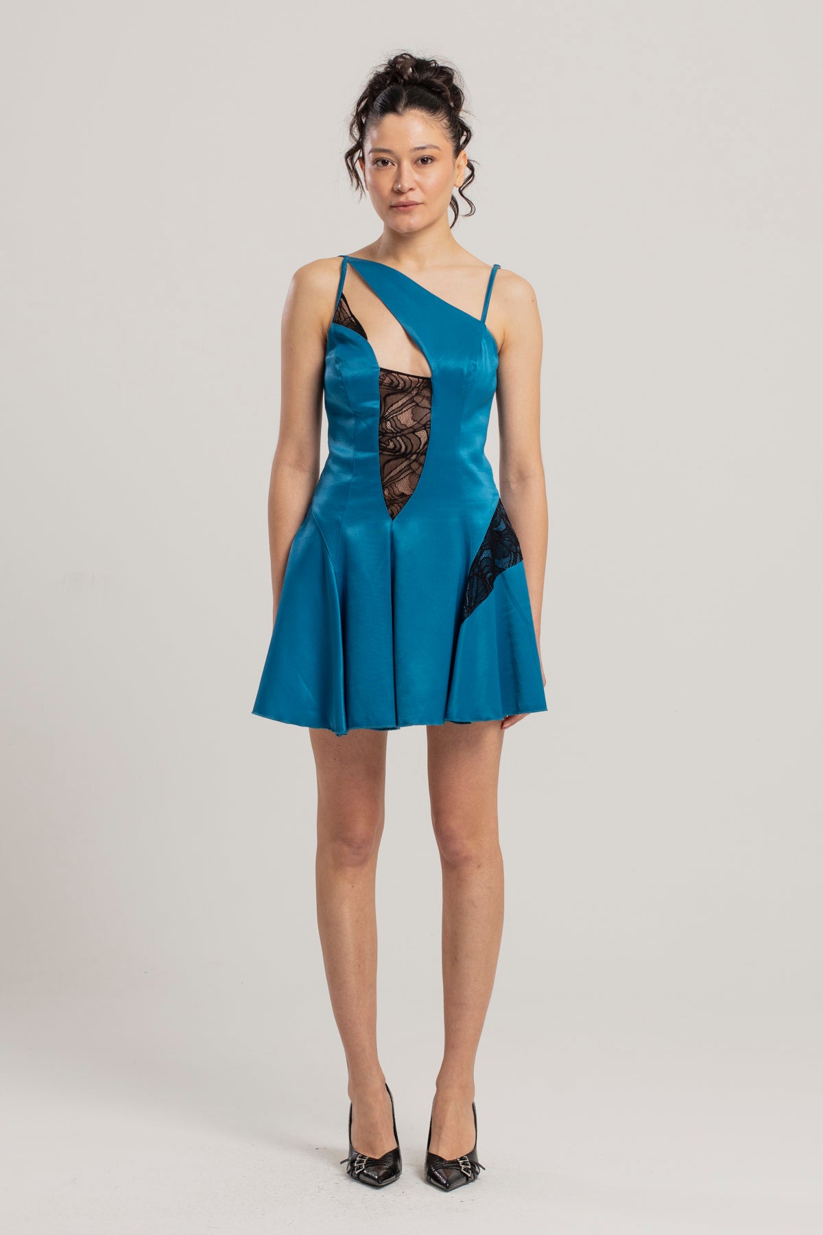 Day to Night in LA Mini Elbise