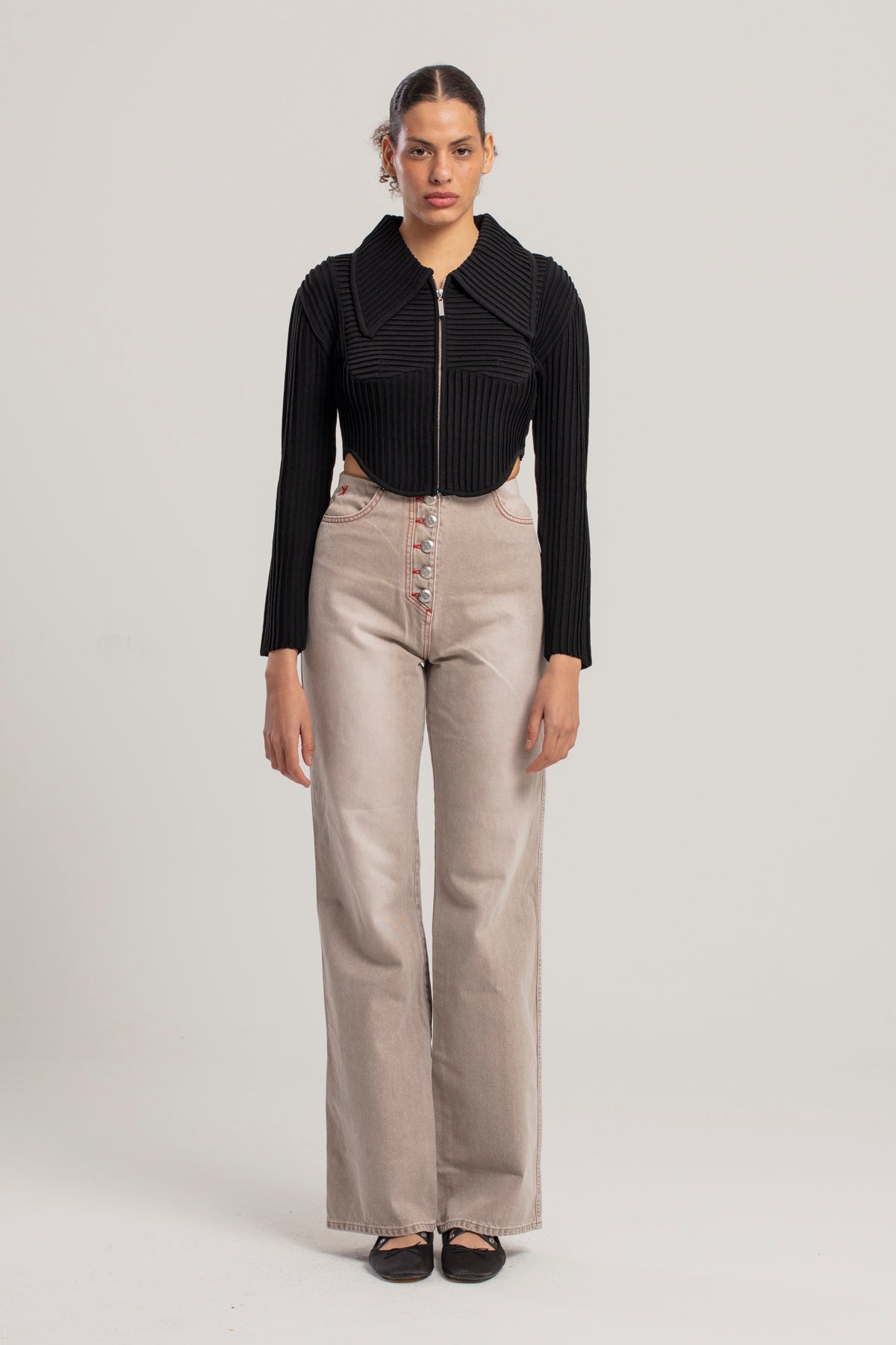 Day to Night in LA Fit Triko Hırka