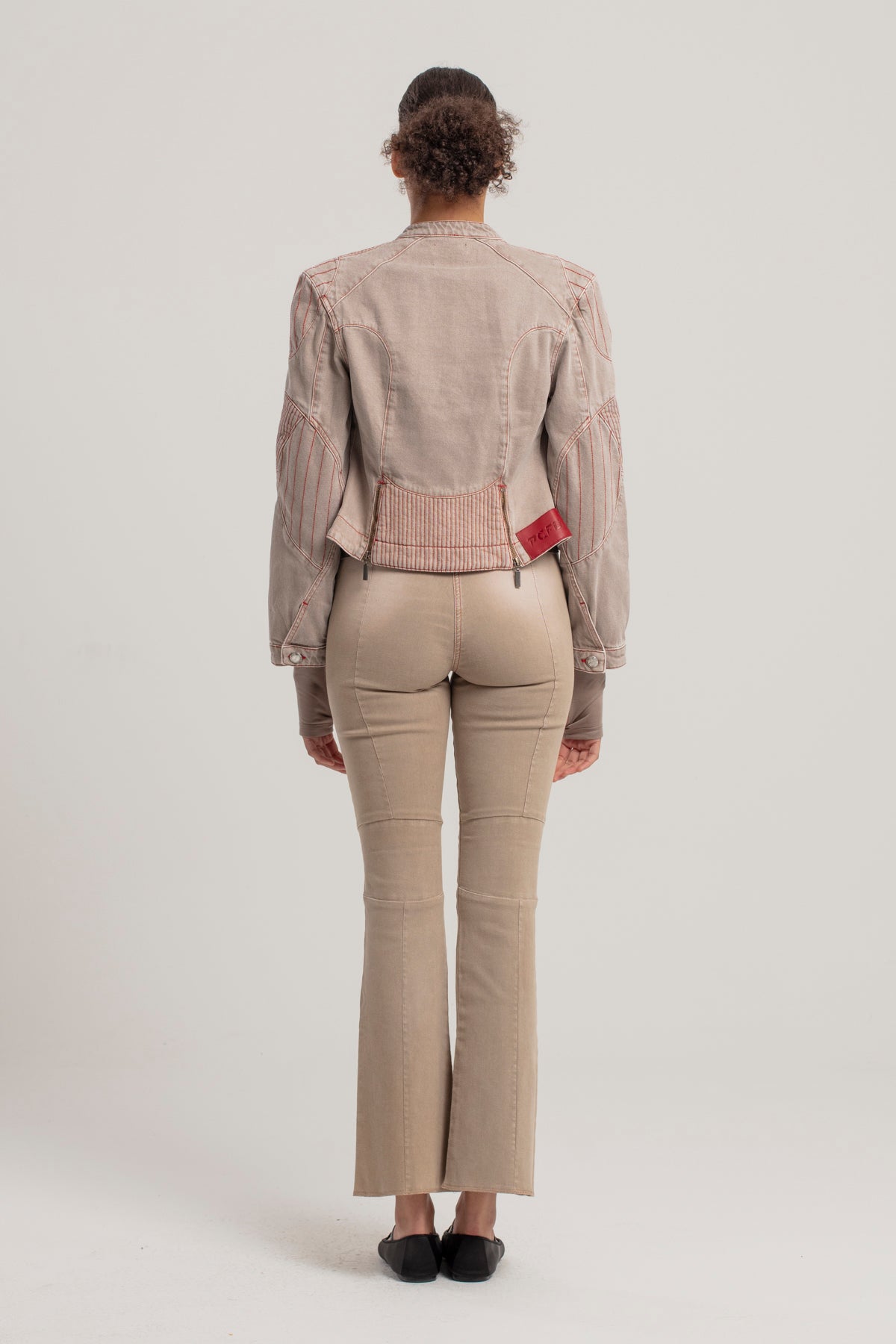 Day To Night In La Sheer Long-Sleeve Top