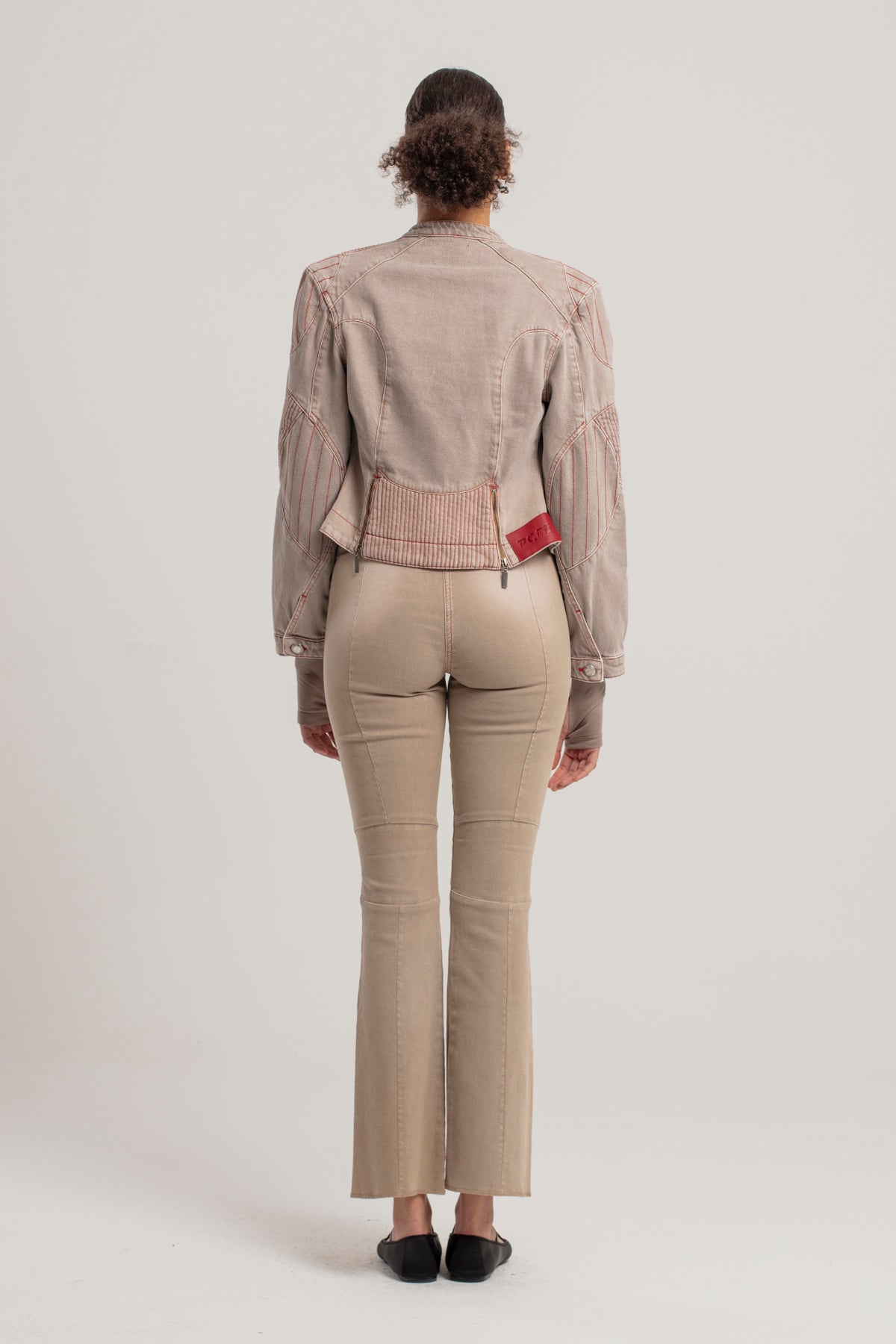 Day To Night In La Sheer Long-Sleeve Top