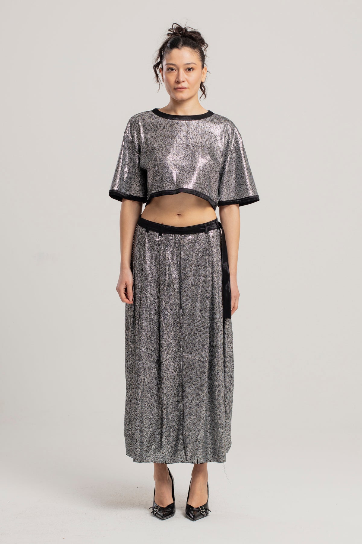 Day To Night In La Sequin Top