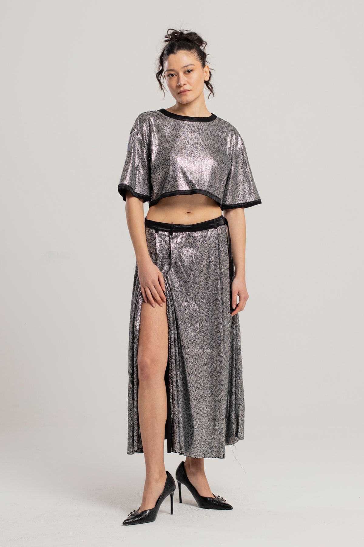 Day To Night In La Sequin Top