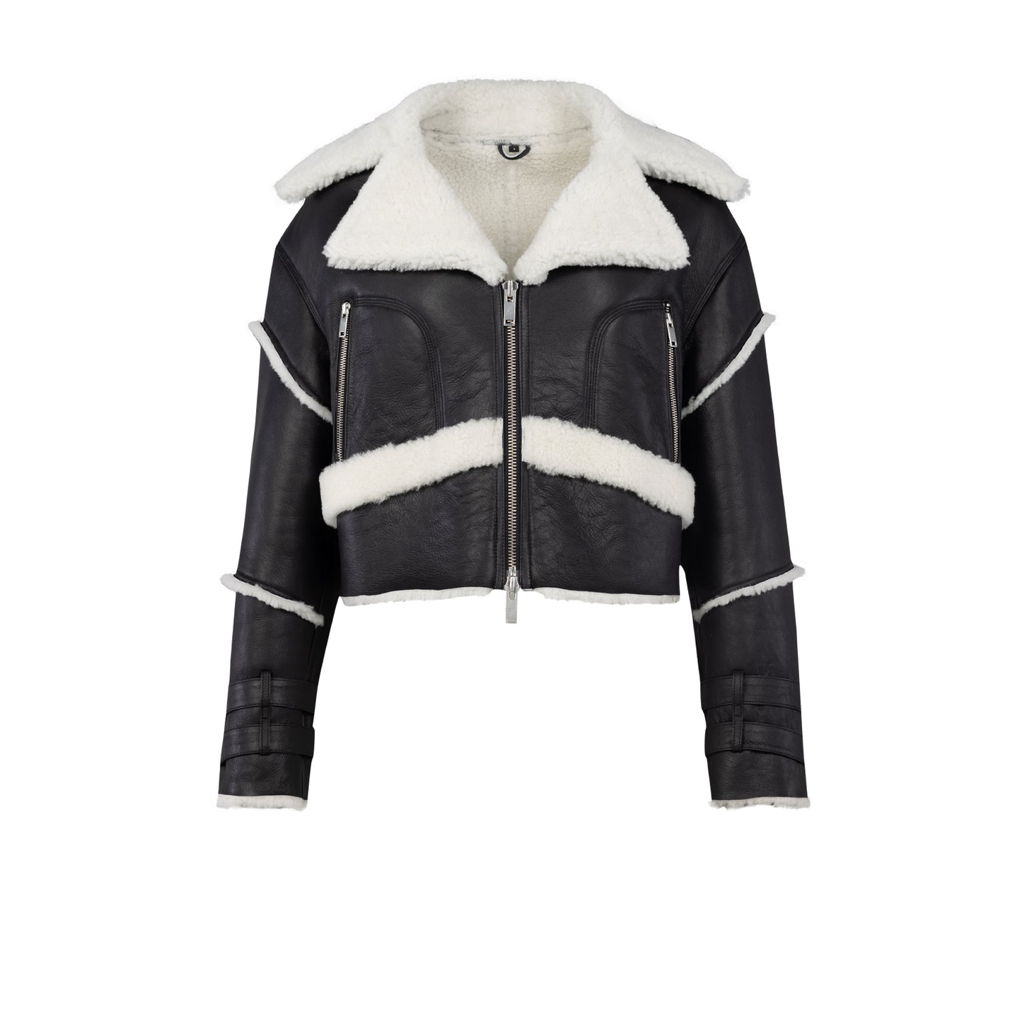 Your *itch Kürk Detaylı Deri Ceket