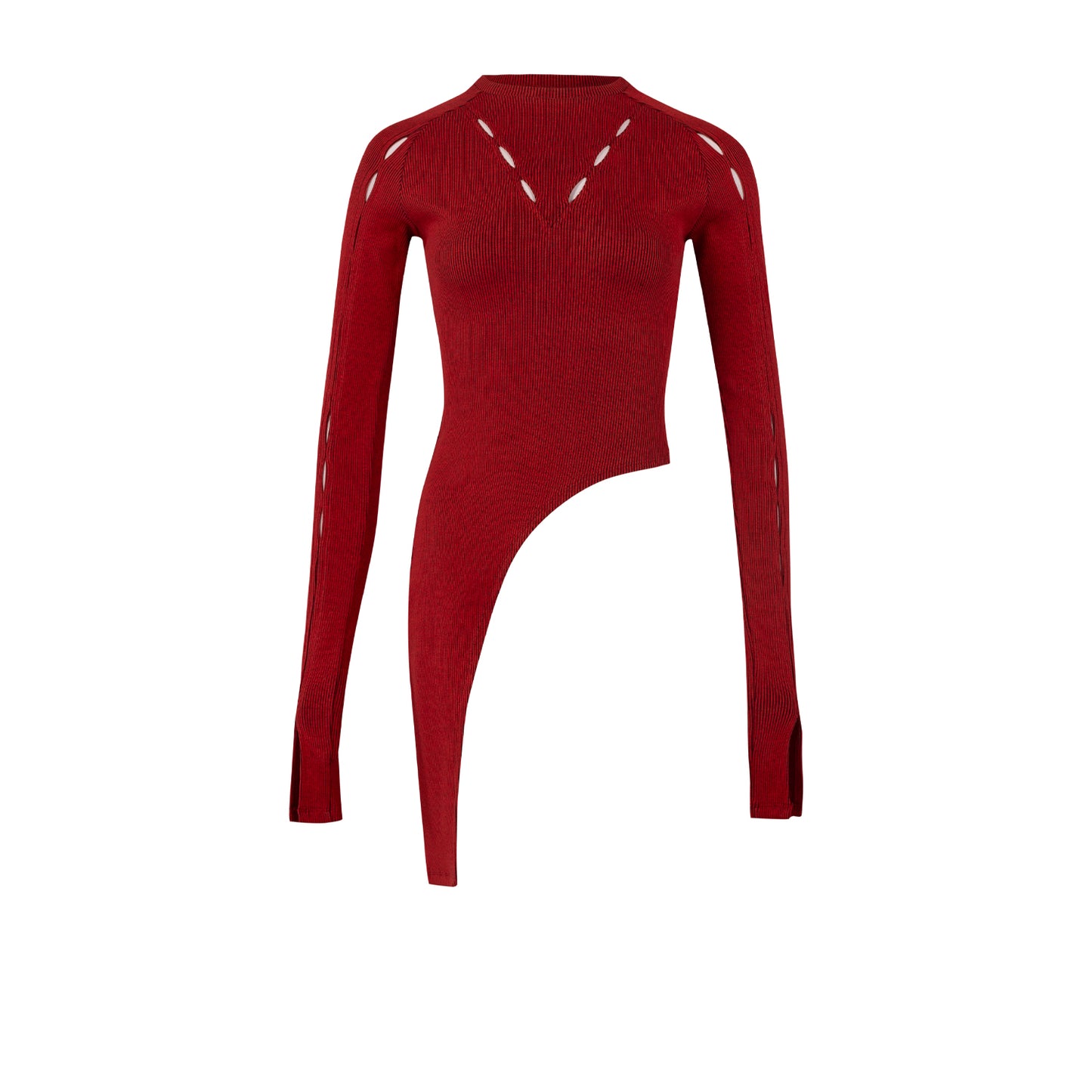 Your *itch İki Tonlu Ribana Uzun Kollu Üst