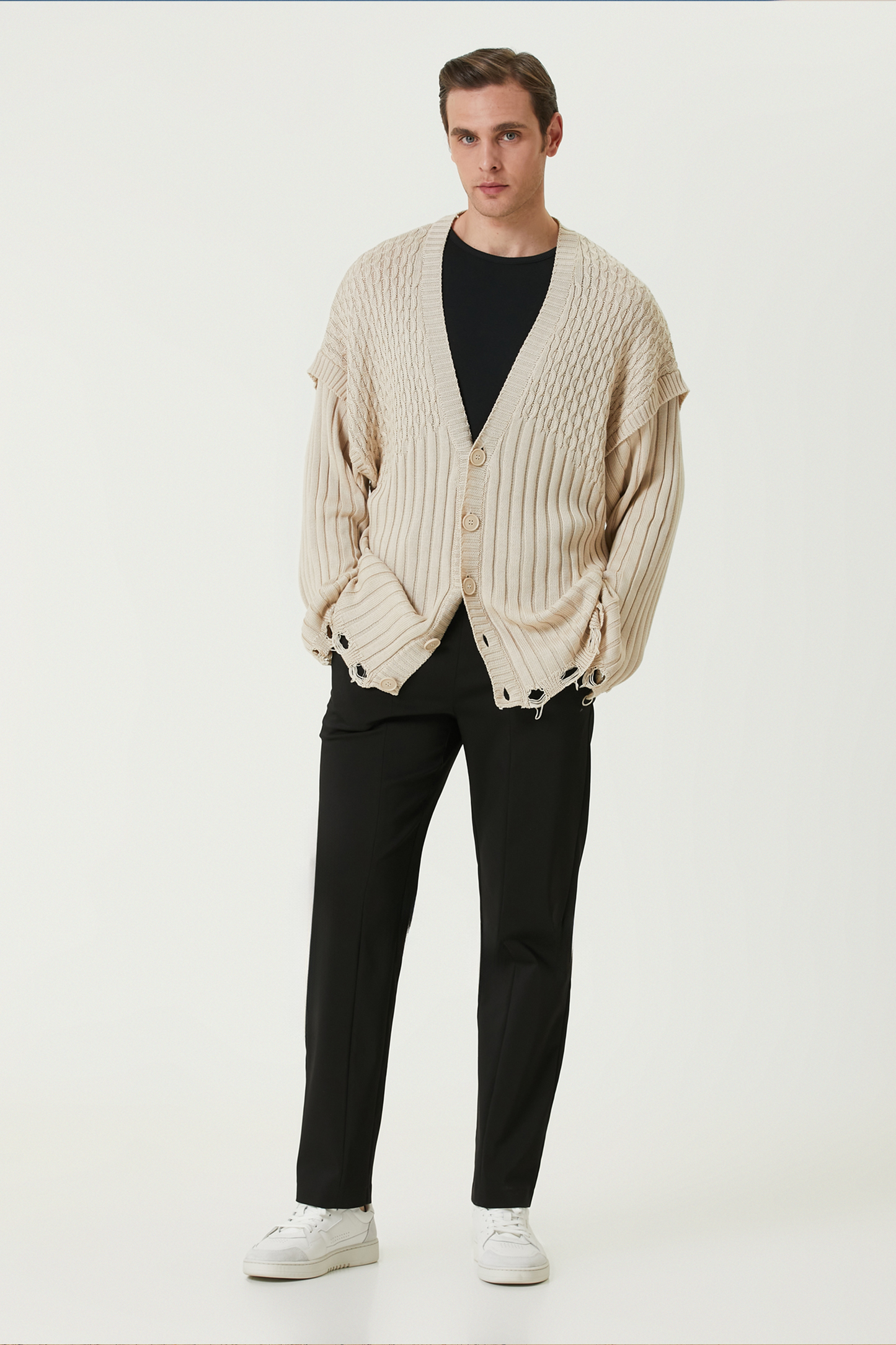 Free Heaven Casual Çift Fermuarlı Pantolon