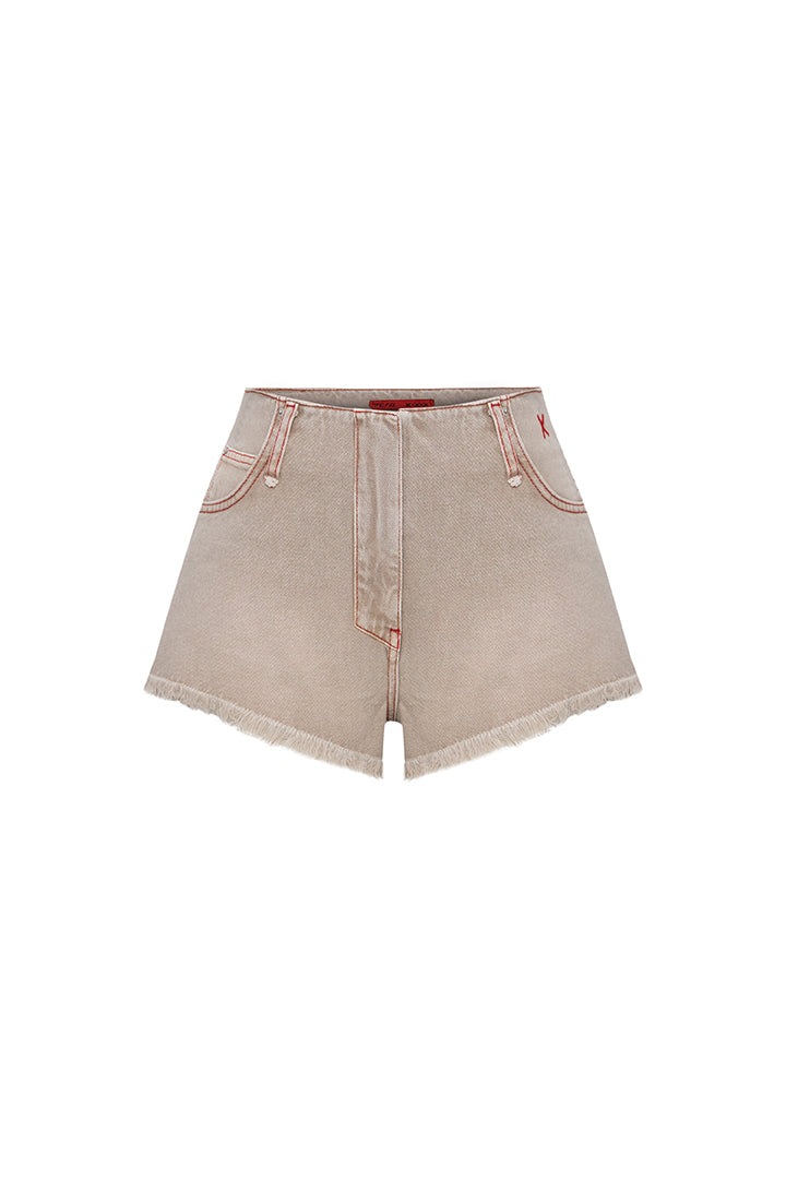 Day to Night in LA Soluk Görünümlü Süper Mini Şort