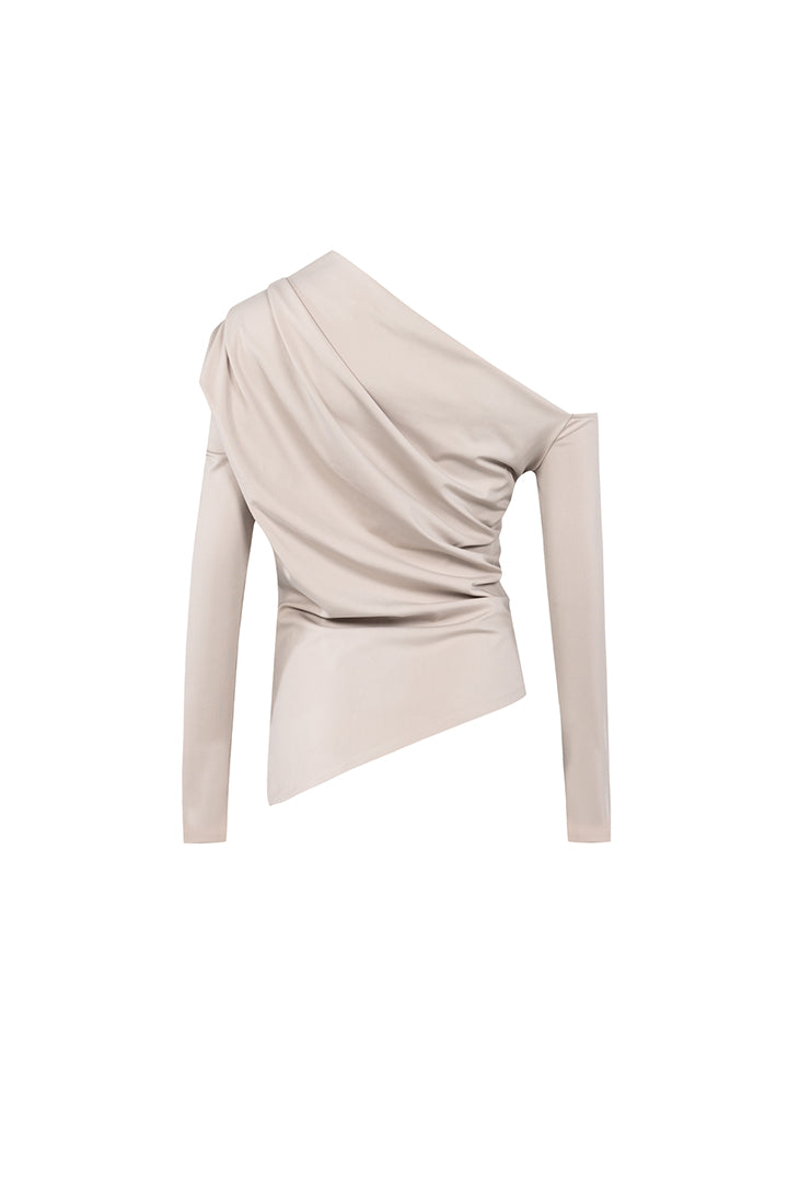 Your *itch Draped Long Sleeve Top