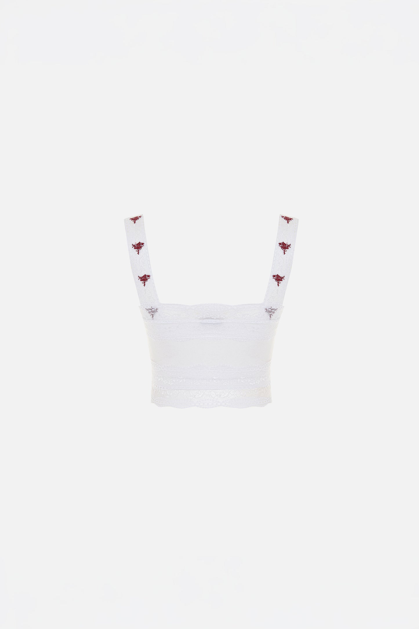 The Broderie Anglaise Edit Dantel Panelli Bra