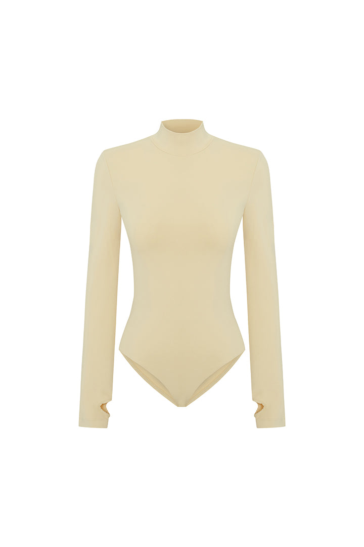 Boomerang Yüksek Yaka Bodysuit