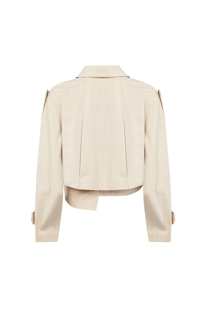 Free Heaven Cropped Trenchcoat