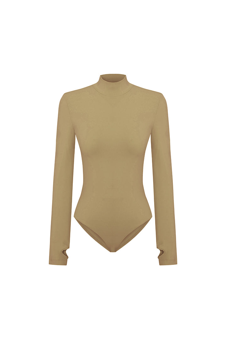 Boomerang Yüksek Yaka Bodysuit