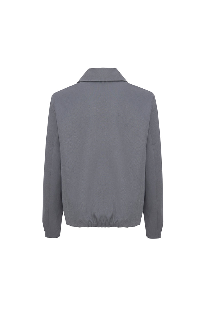 Day to Night in LA Gabardin Puffer Ceket