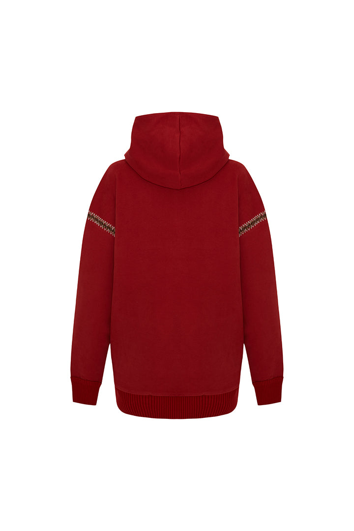 Boomerang Zip Up Hoodie