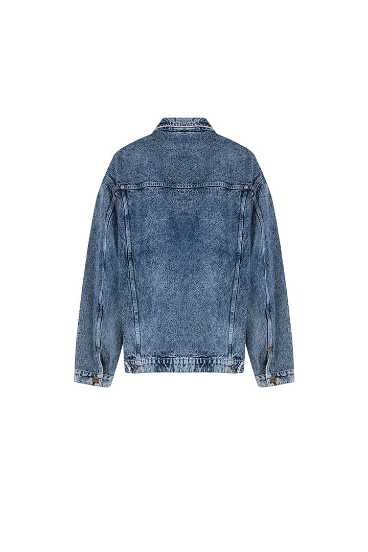 Free Heaven Yıkama Efektli Denim Ceket