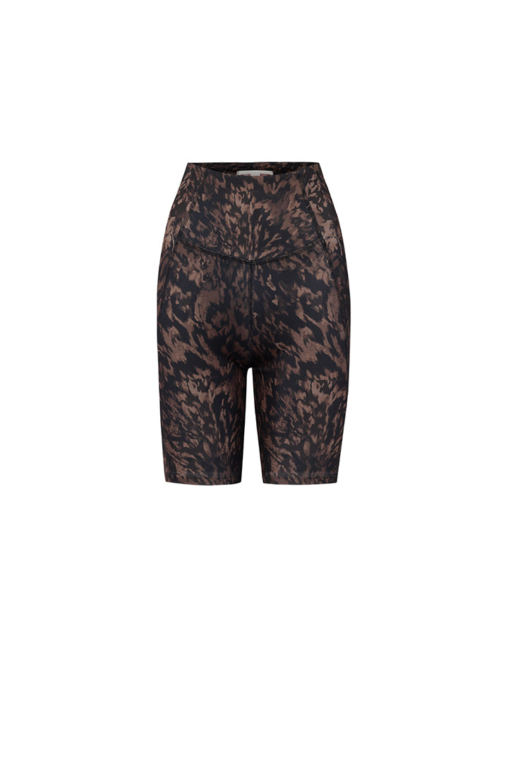 Your *itch Leopar Desenli Biker Tayt