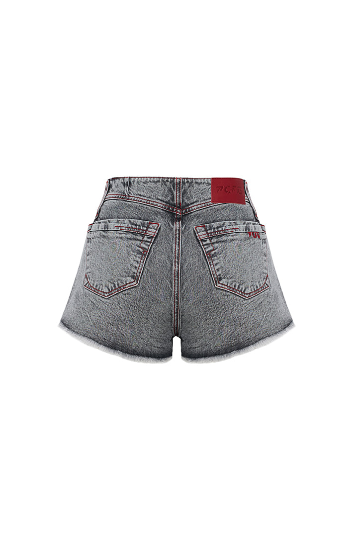 Day to Night in LA Soluk Görünümlü Süper Mini Şort