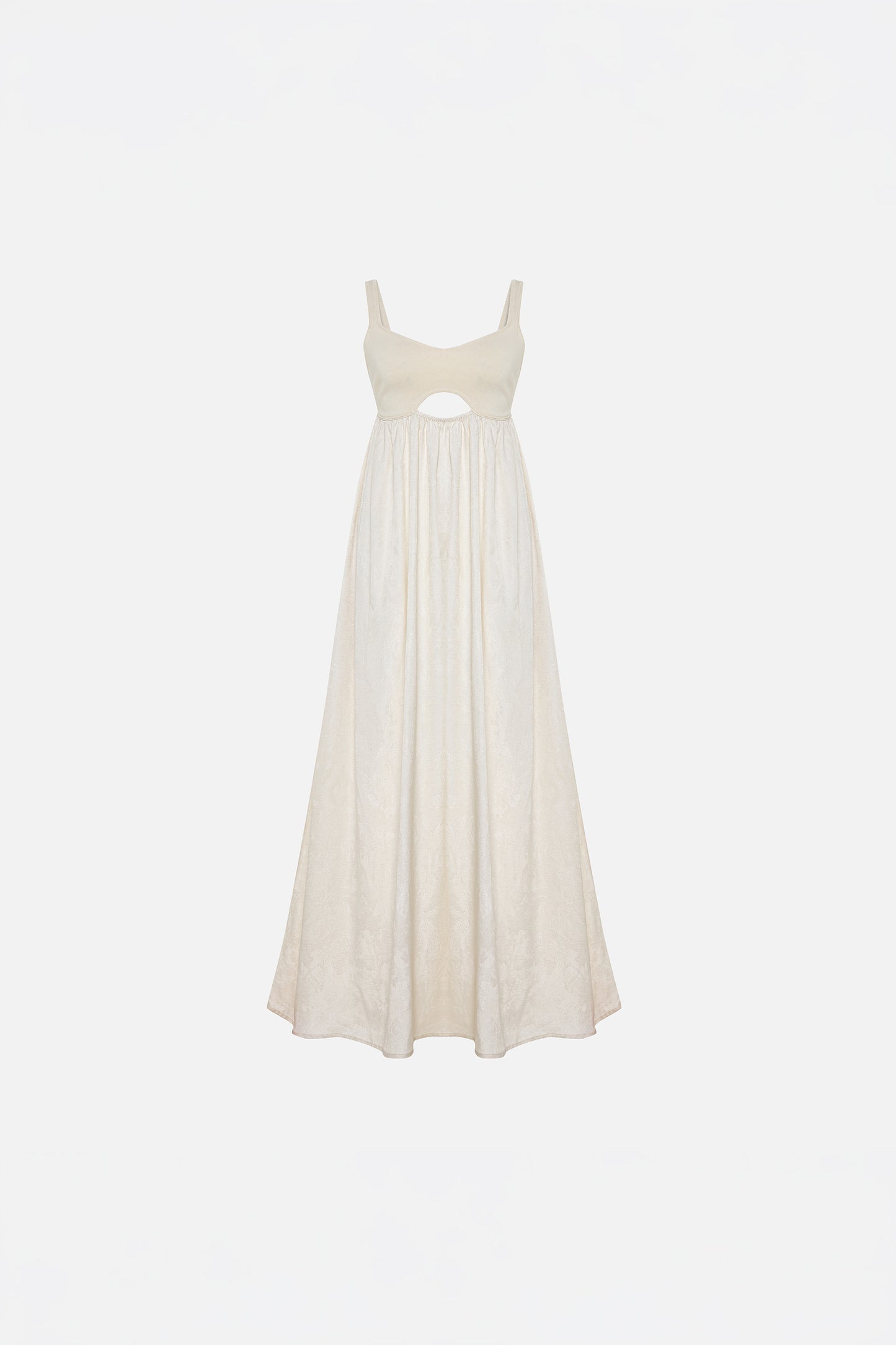 Daydreamers Strappy Maxi Dress With Knit Top