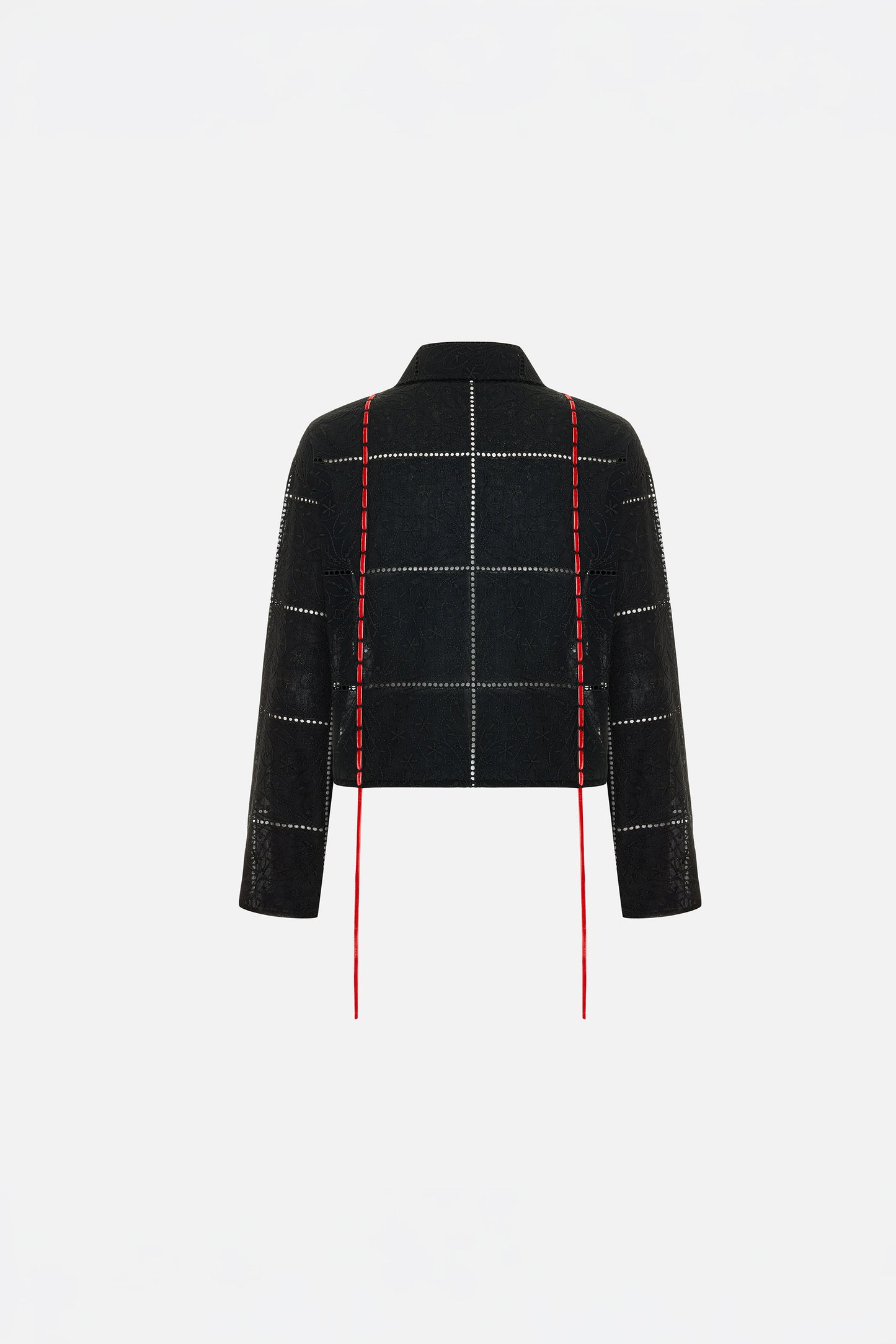 The Broderie Anglaise Edit Embroidered Detail Shirt