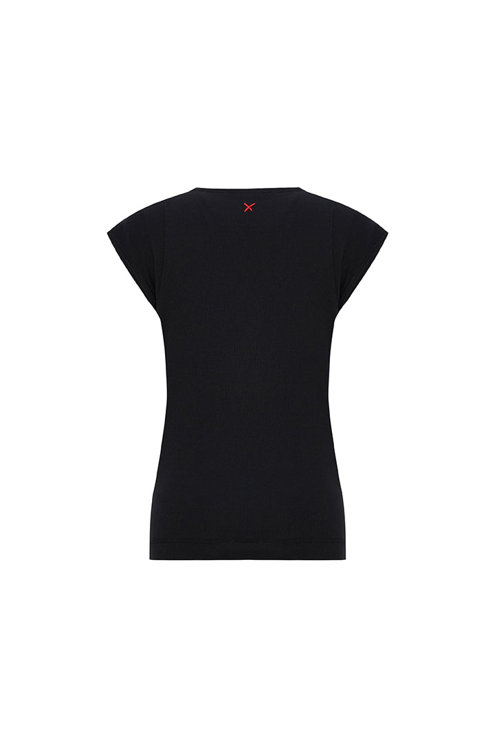 Day to Night in LA Yama Detaylı Rib Atlet