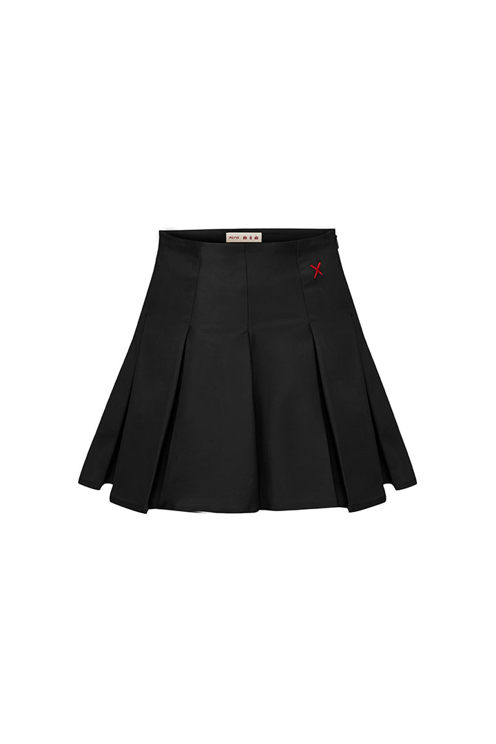 Boomerang Pleated Skirt