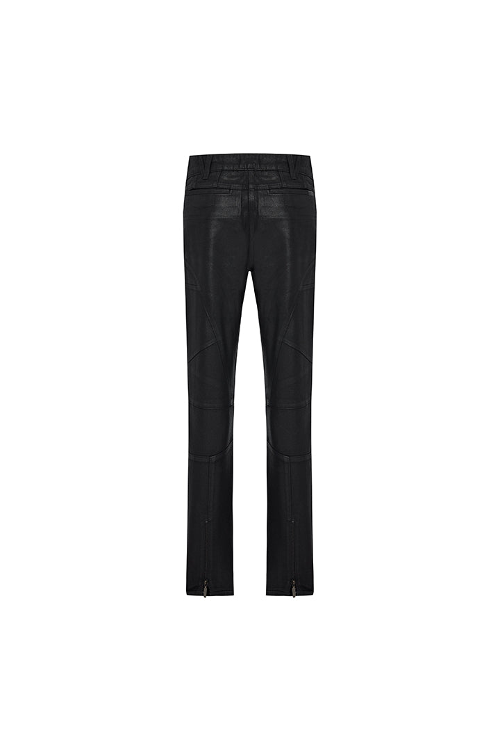 Day to Night in LA Parlak Dokulu Denim Pantolon
