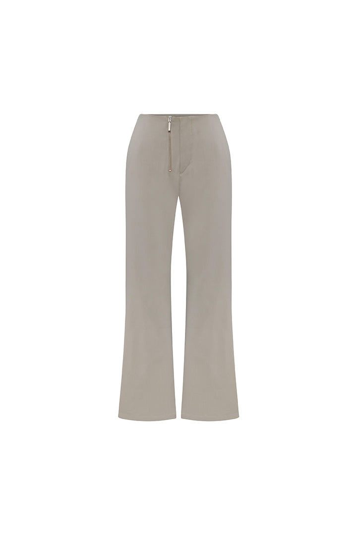 Day to Night in LA Regular Fit Dokuma Flare Pantolon