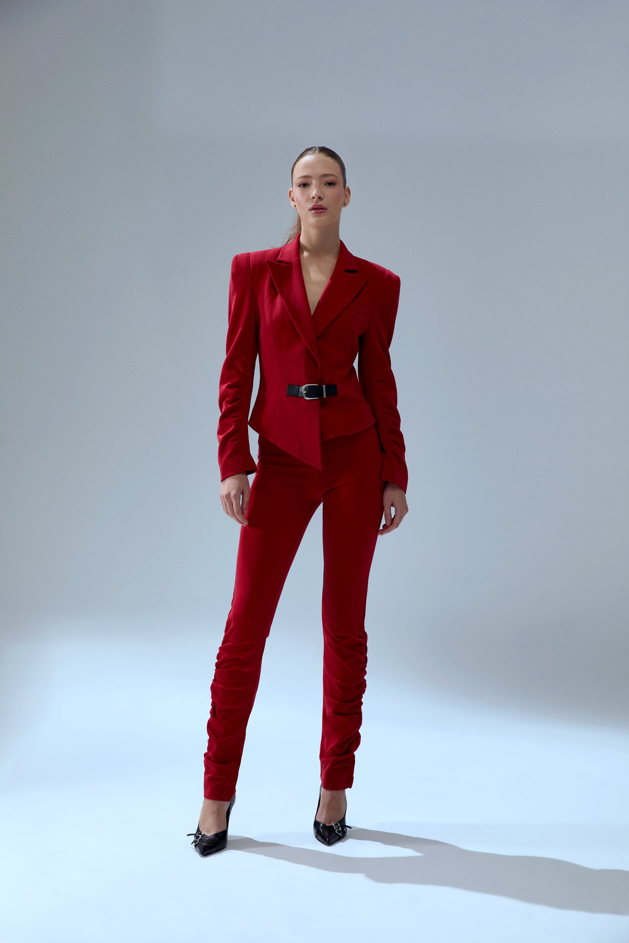 YOUR *ITCH FITTED BLAZER JACKET - SAMBA