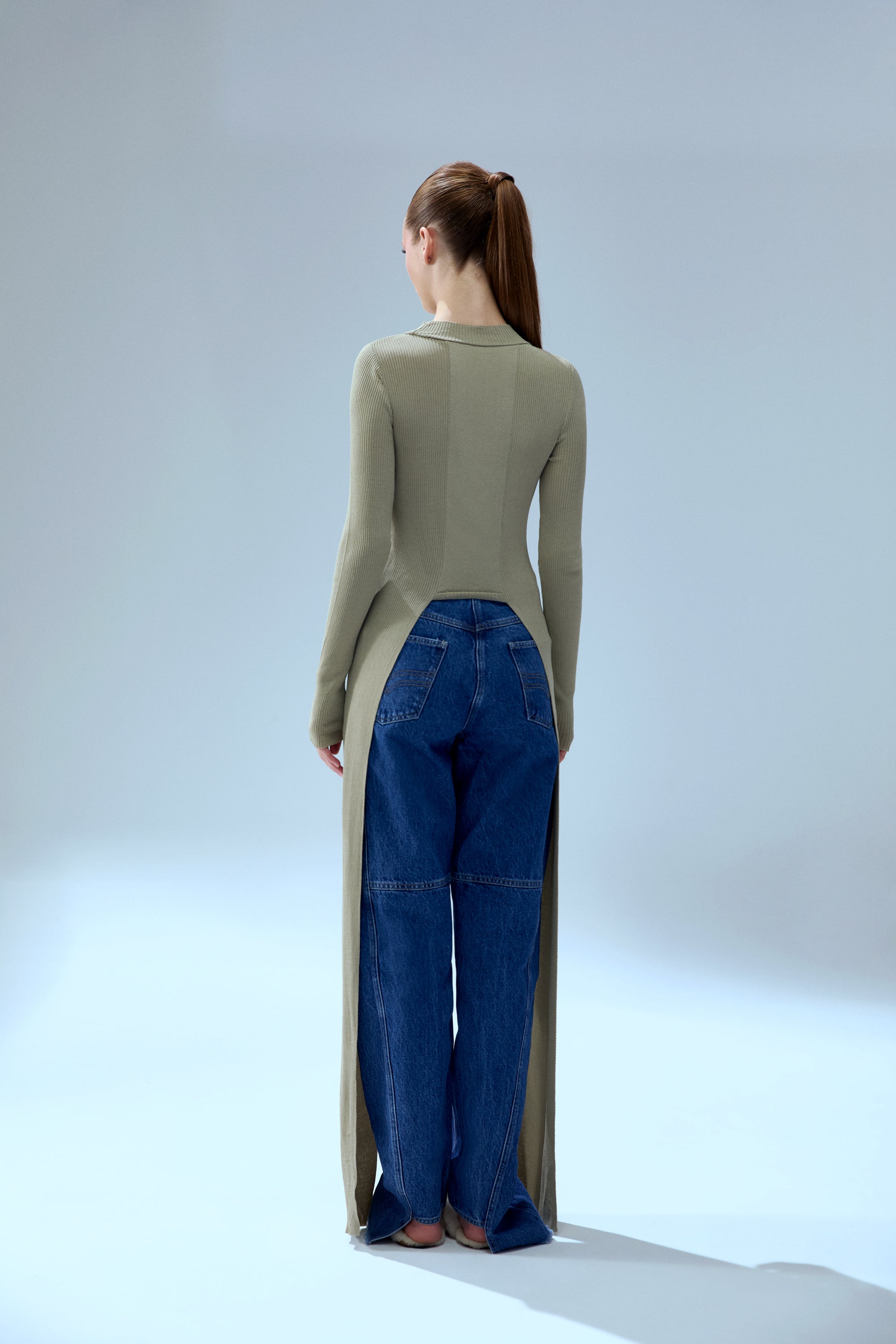 YOUR *ITCH TAILED KNIT TOP - STRING