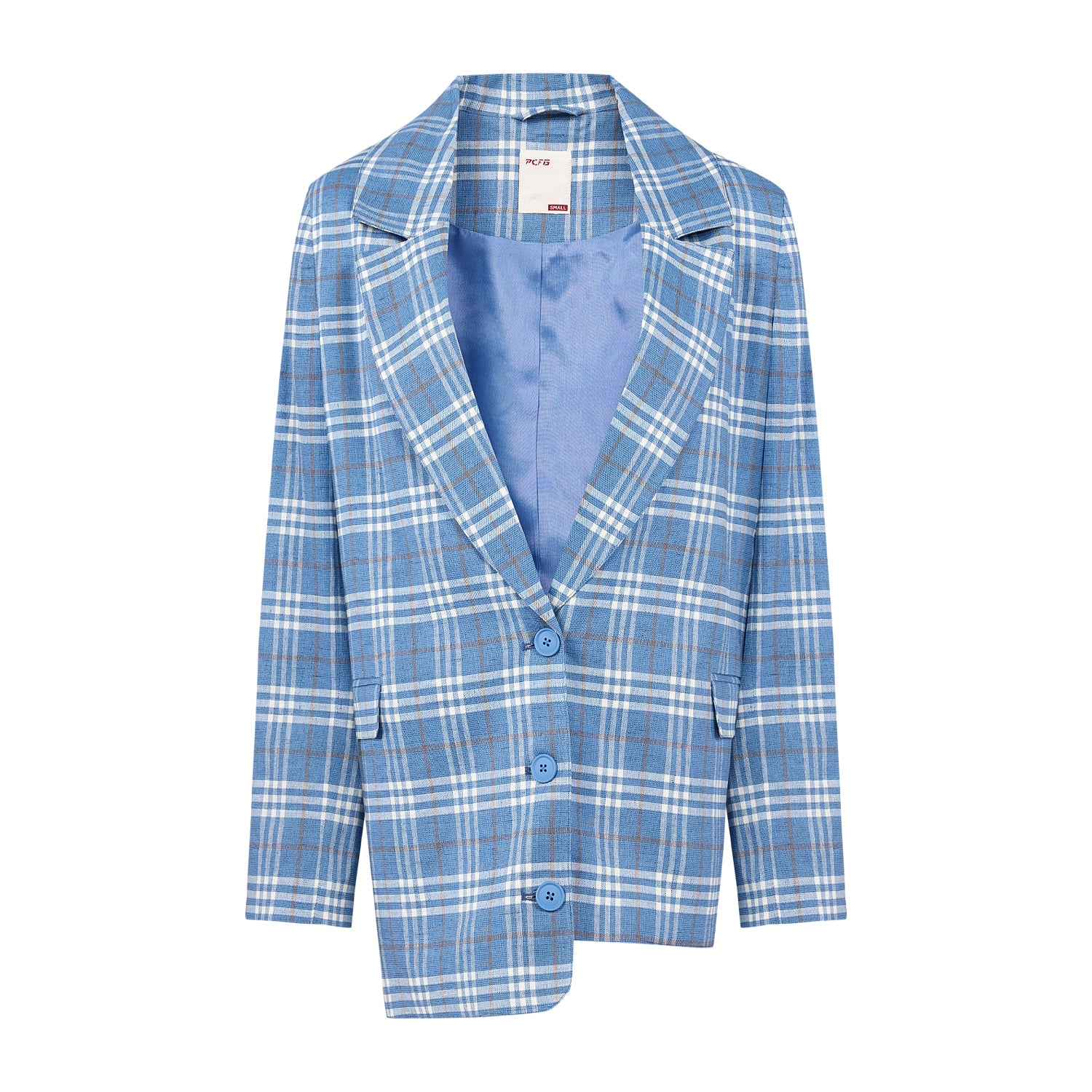 Free Heaven Multicolor Checked Blazer