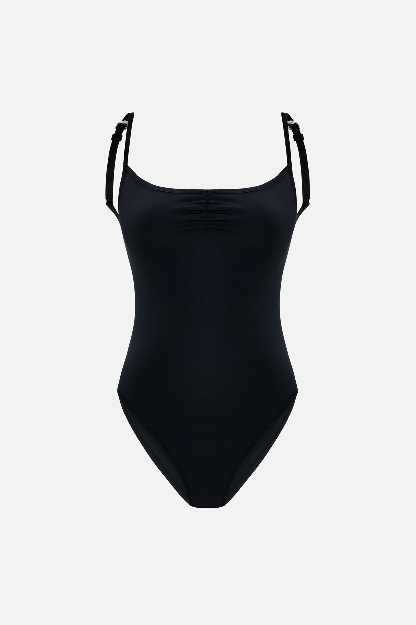 Women's Black Strappy Bodysuit