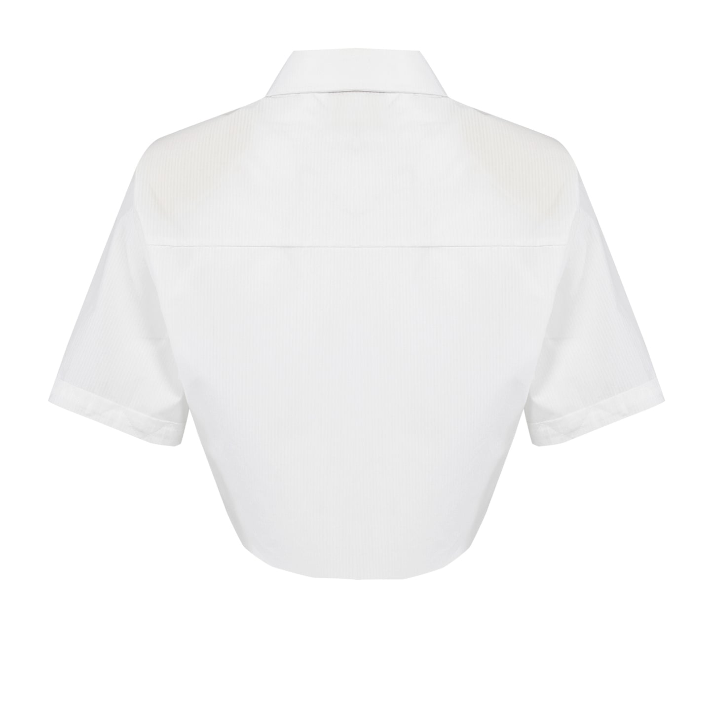 Free Heaven Çizgili Crop Gömlek