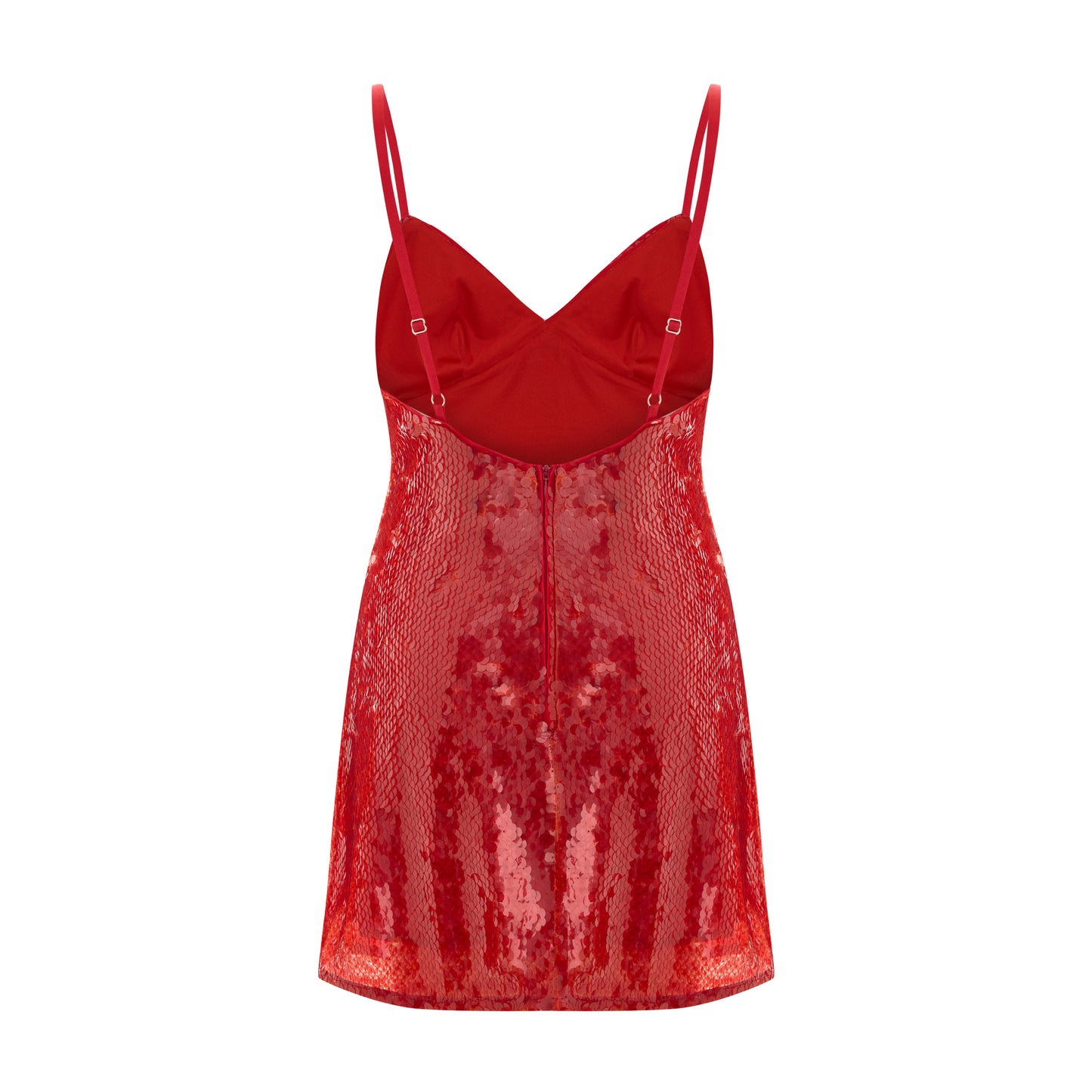 Euphoria Payetli Çapraz Askılı  Mini Elbise