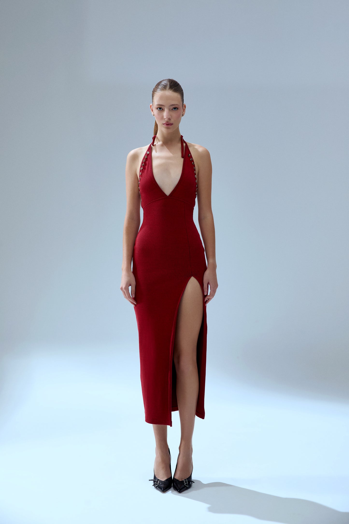 Your *itch İki Tonlu Ribana Elbise