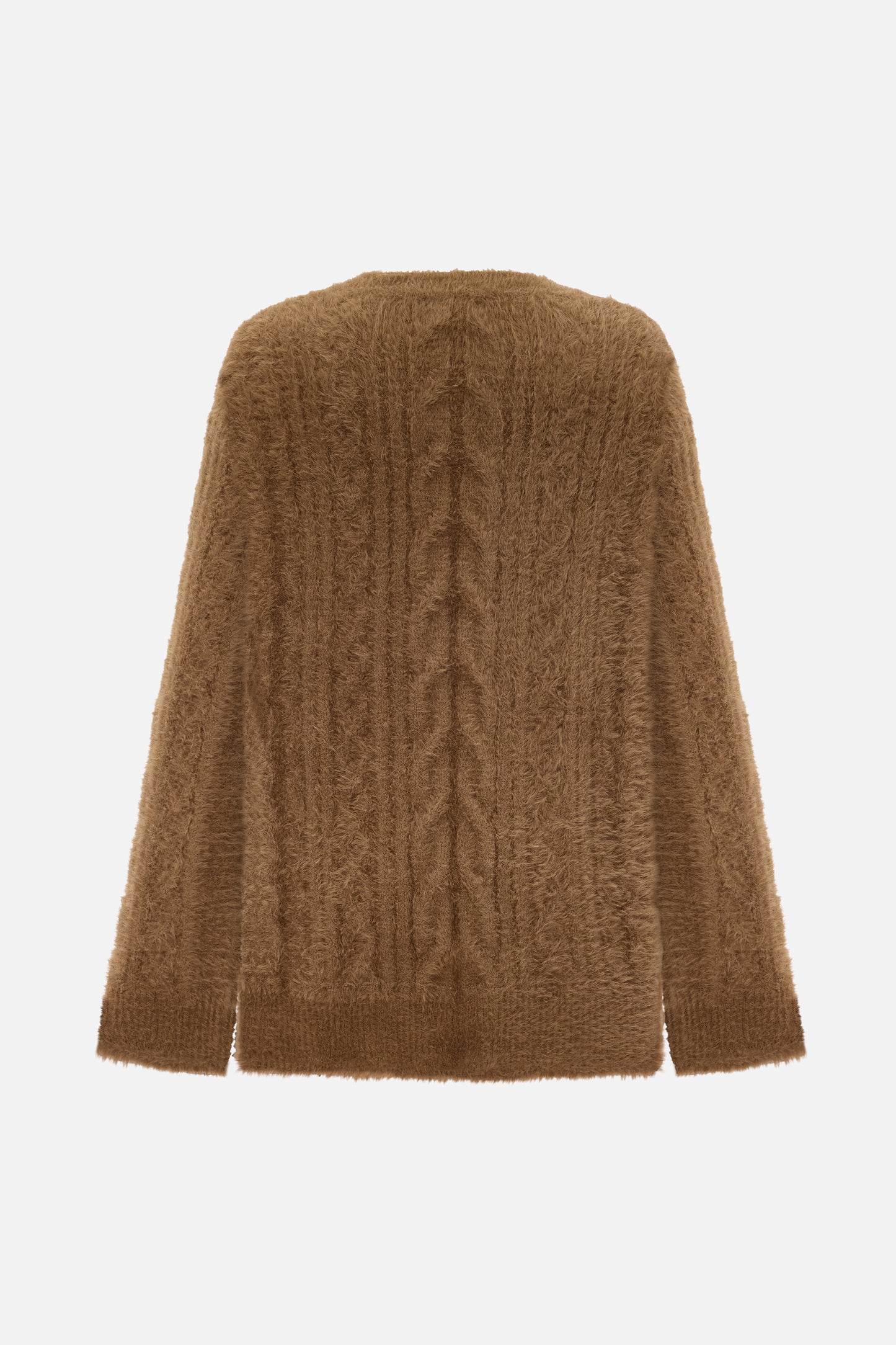 Men's Brown Knit Sweater