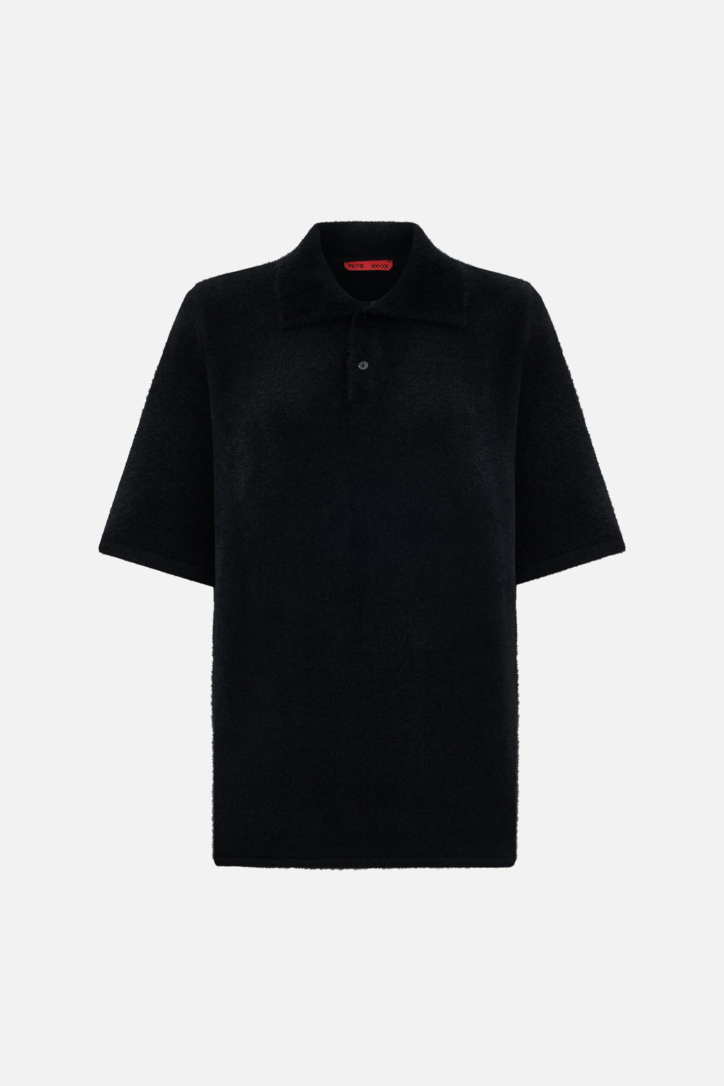 Kısa Kollu Triko Erkek Siyah Polo