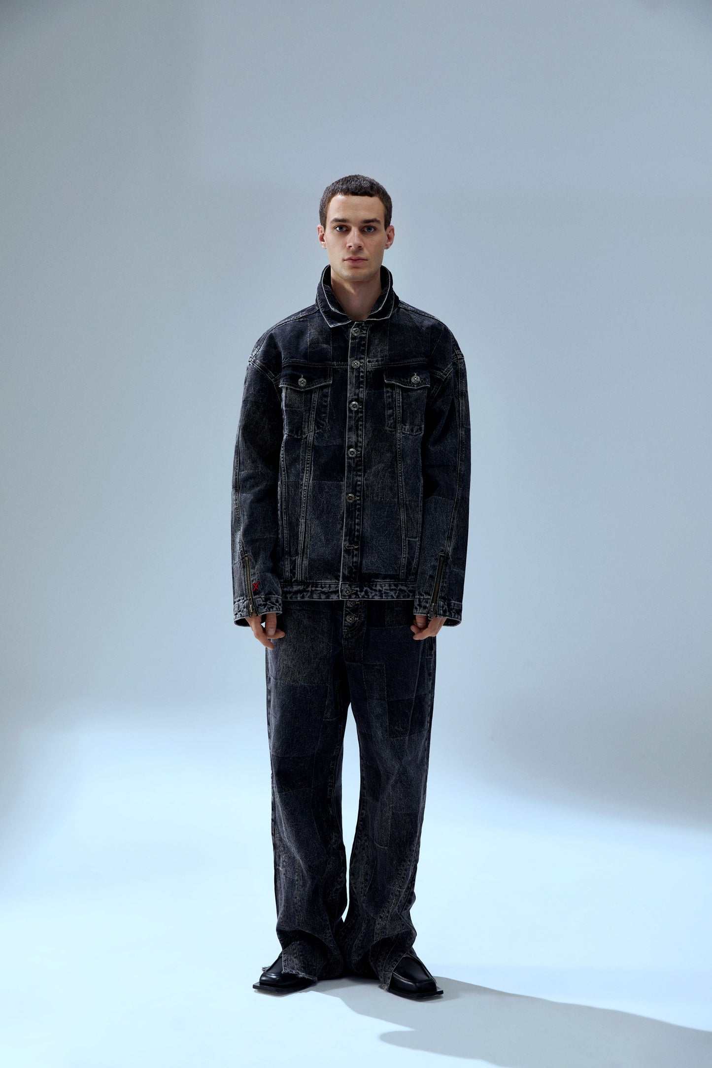 Your *itch Renk Bloklu Denim Pantolon