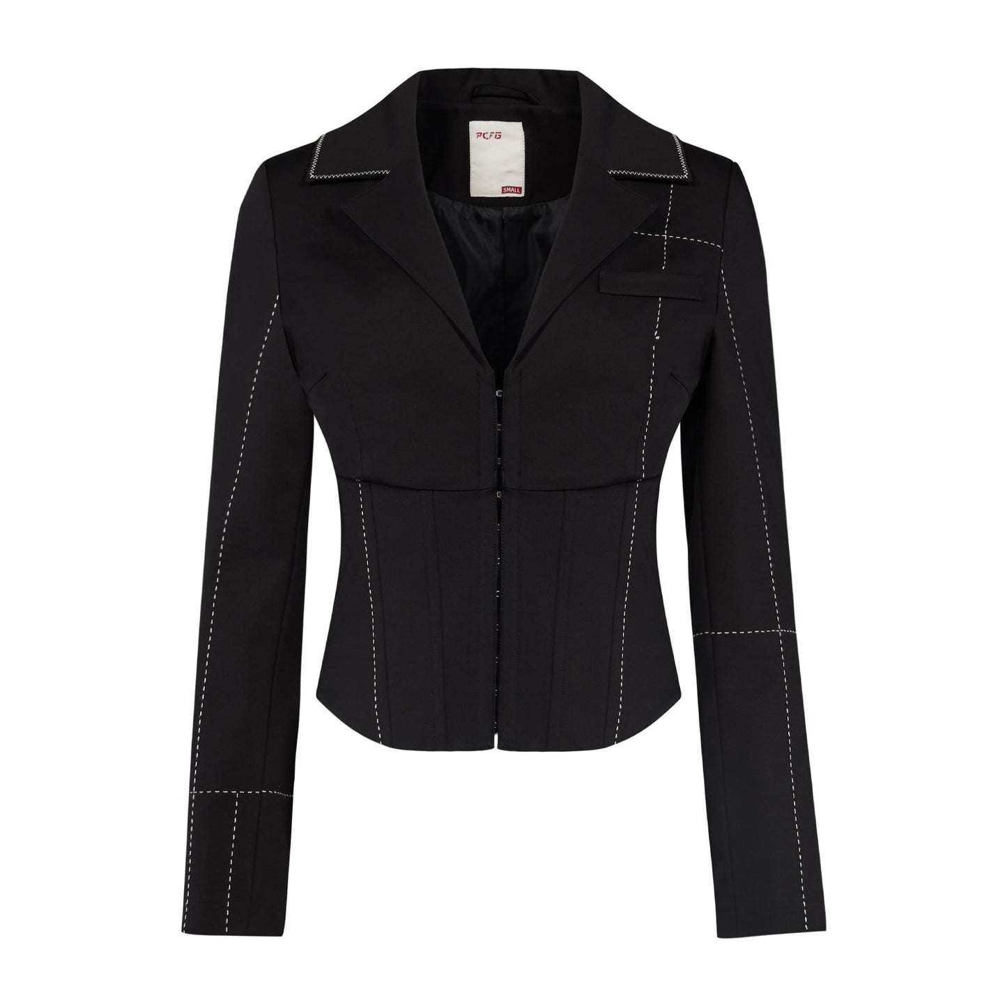 Free Heaven Dikiş Detaylı Korseli Blazer