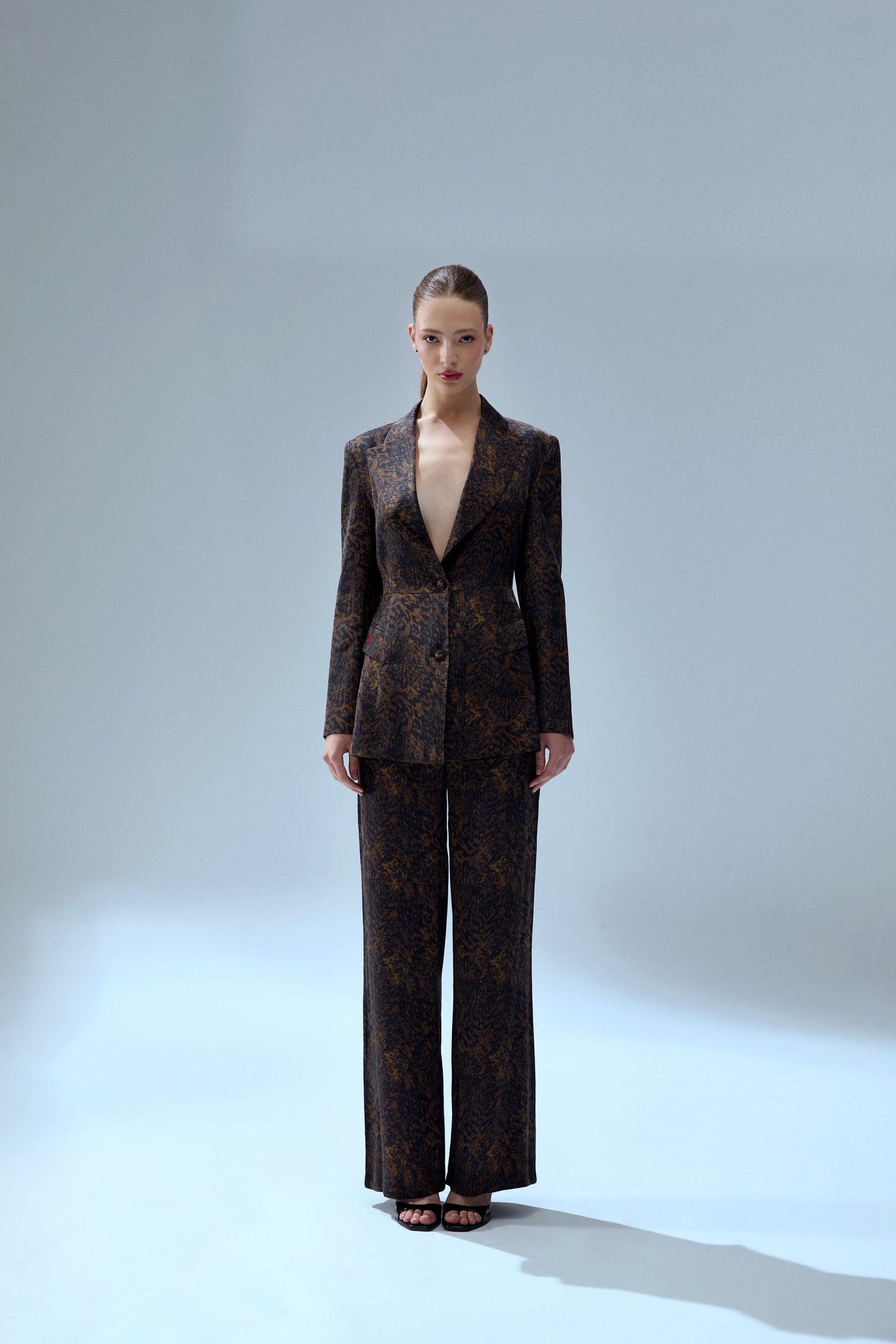 Your *itch Leopar Desenli Blazer Ceket