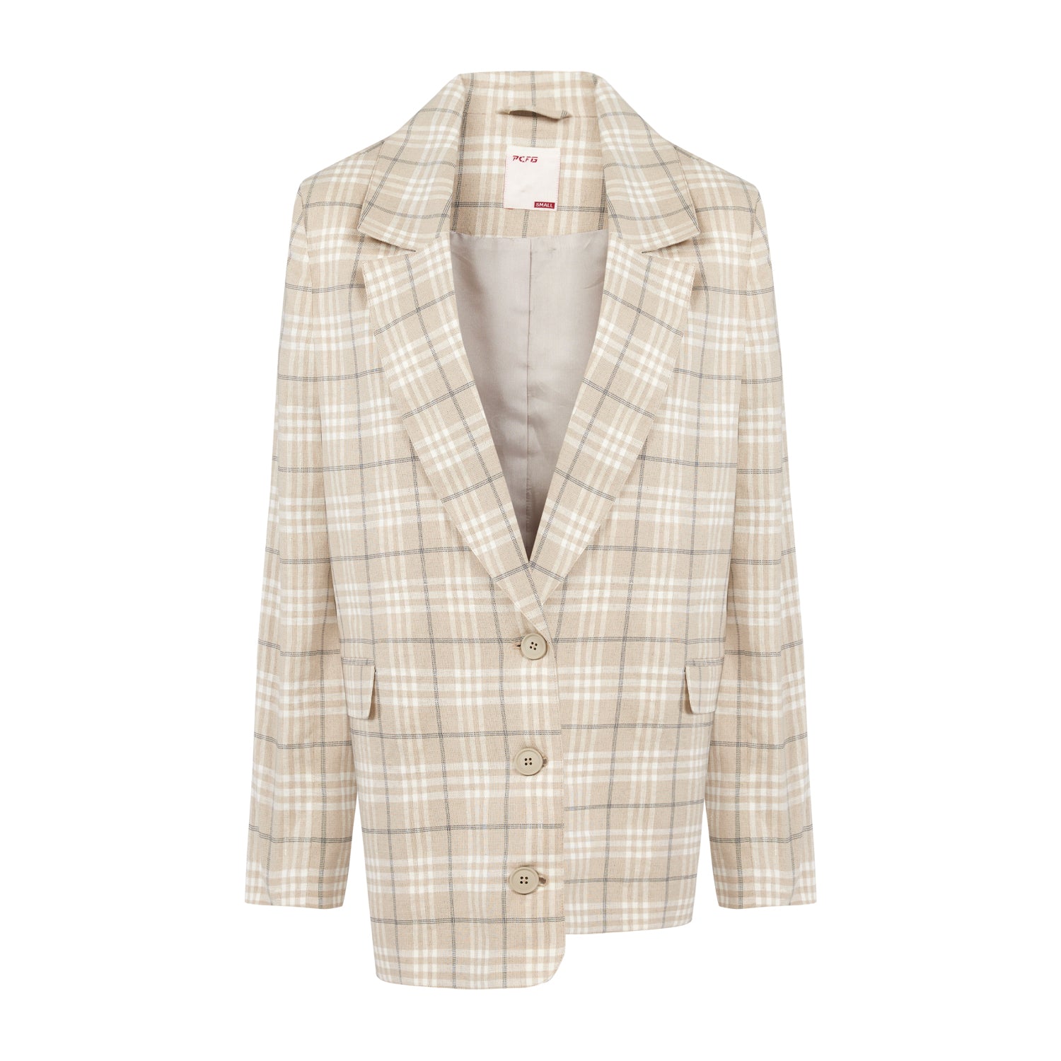 Free Heaven Multicolor Checked Blazer