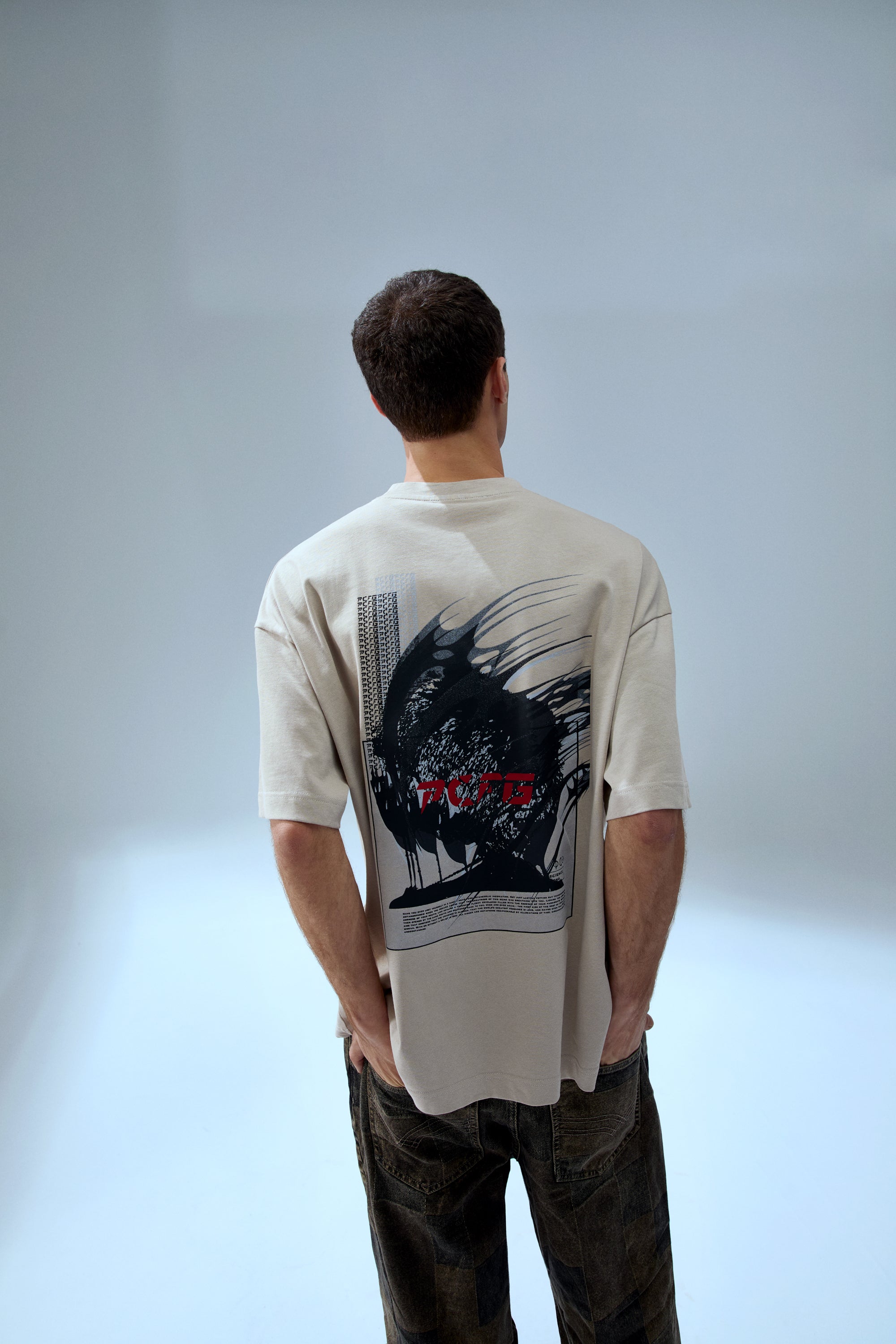 YOUR *ITCH ACID WASHED TSHIRT - STRING