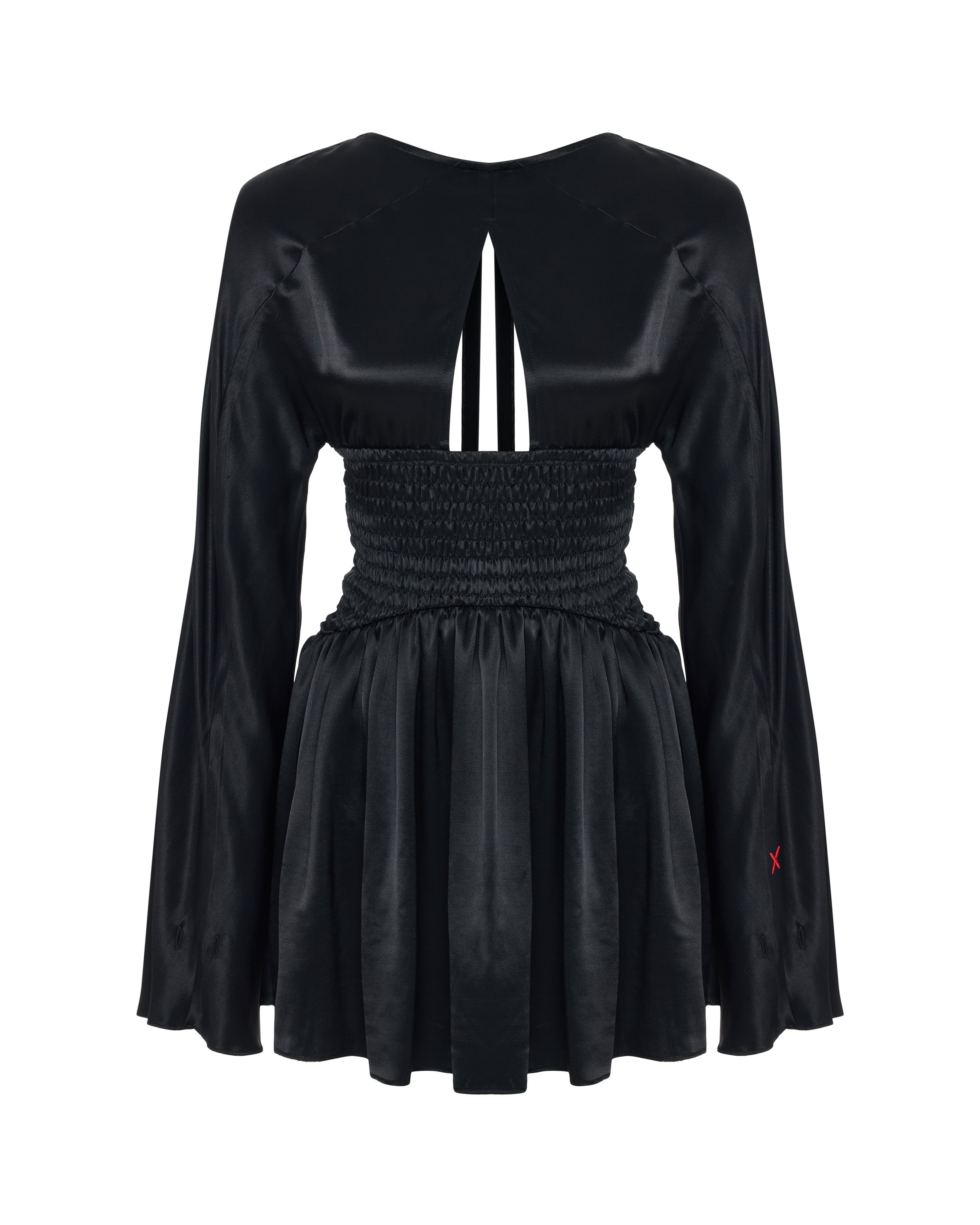 LONG SLEEVE MINI DRESS