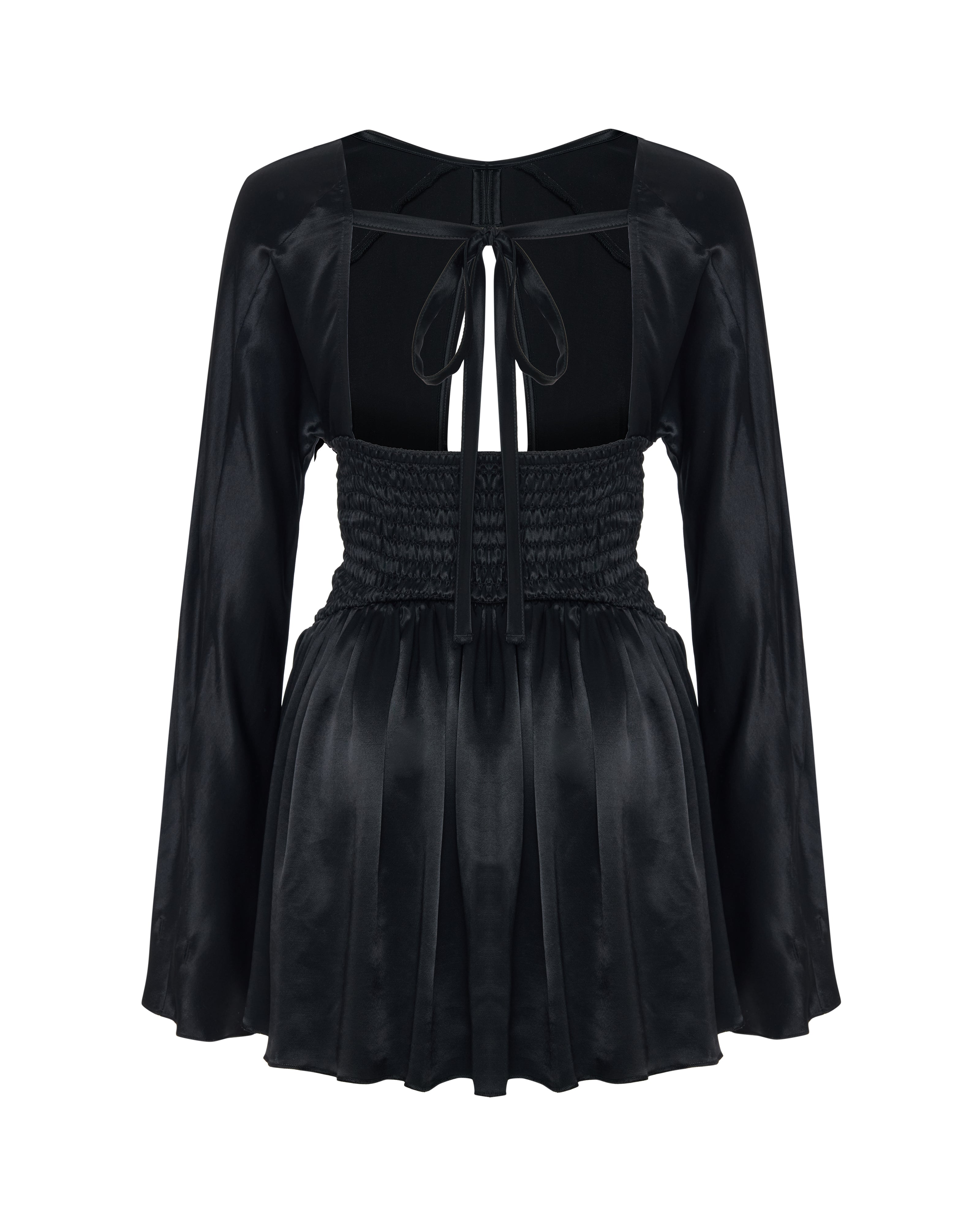 LONG SLEEVE MINI DRESS