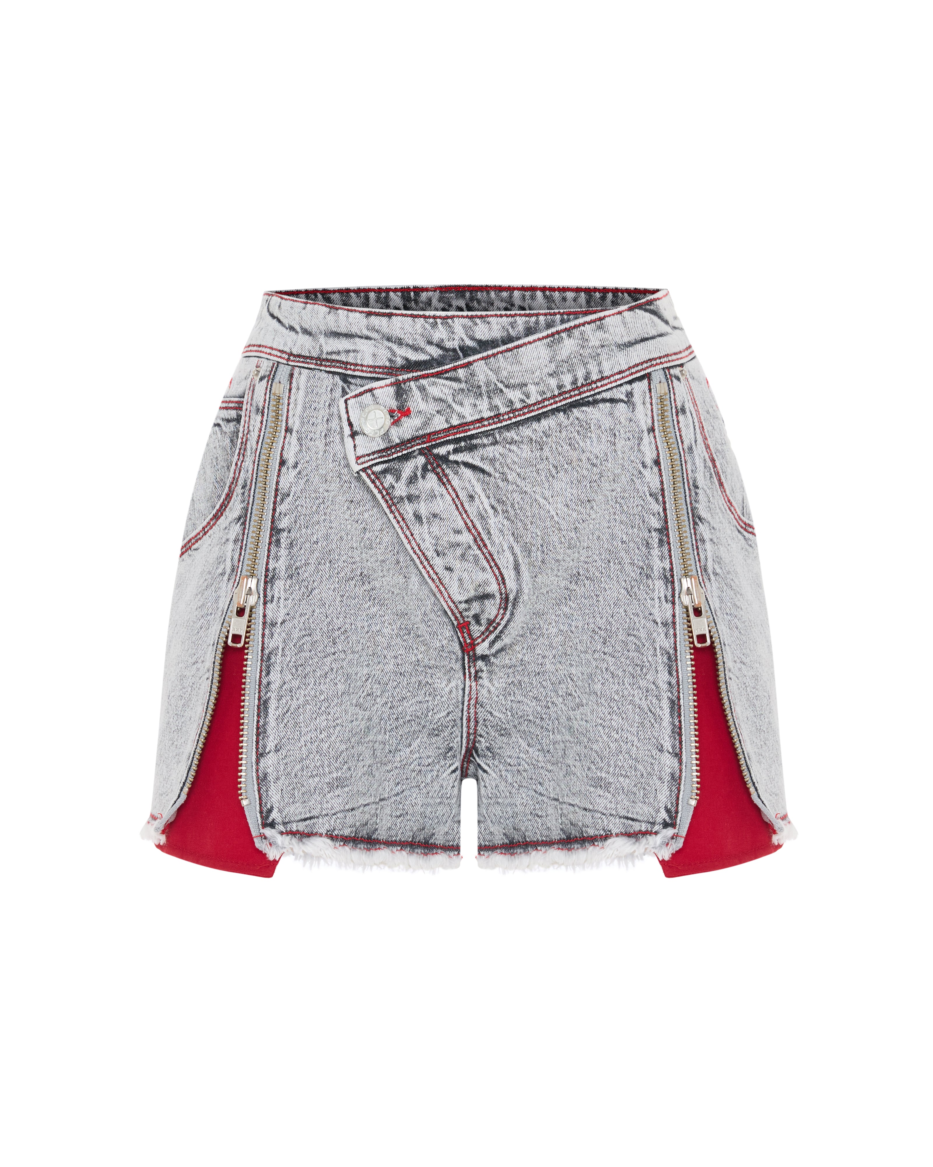 Day To Night in LA Fermuar Detaylı Şort