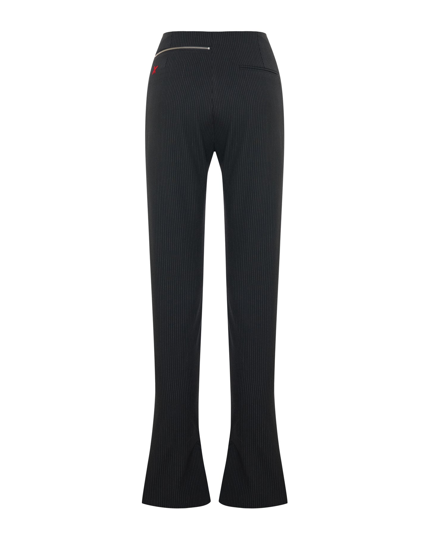 Day to Night in LA Fermuar Detaylı Skinny Flare Pantolon