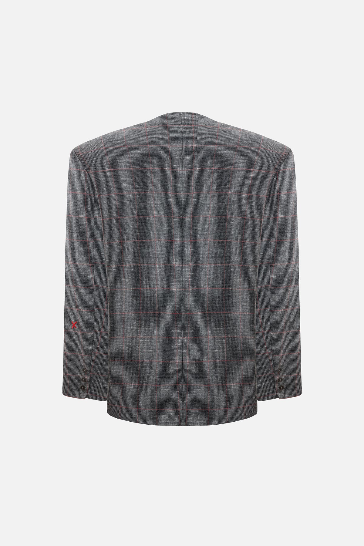 Relaxed Fit Erkek Gri Ceket