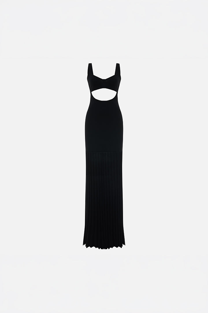 Daydreamers Pleated Skirt Knit Dress