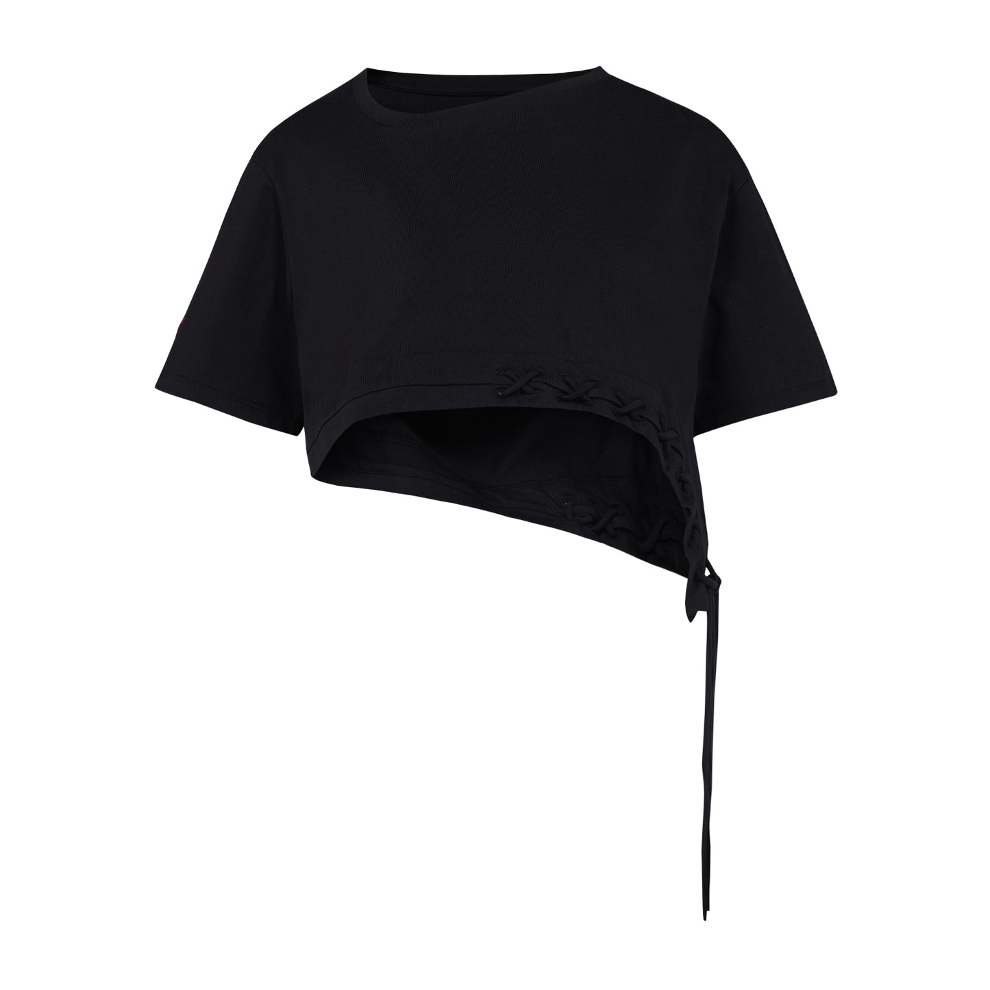 Free Heaven Bağcık Detaylı Kısa Tişört